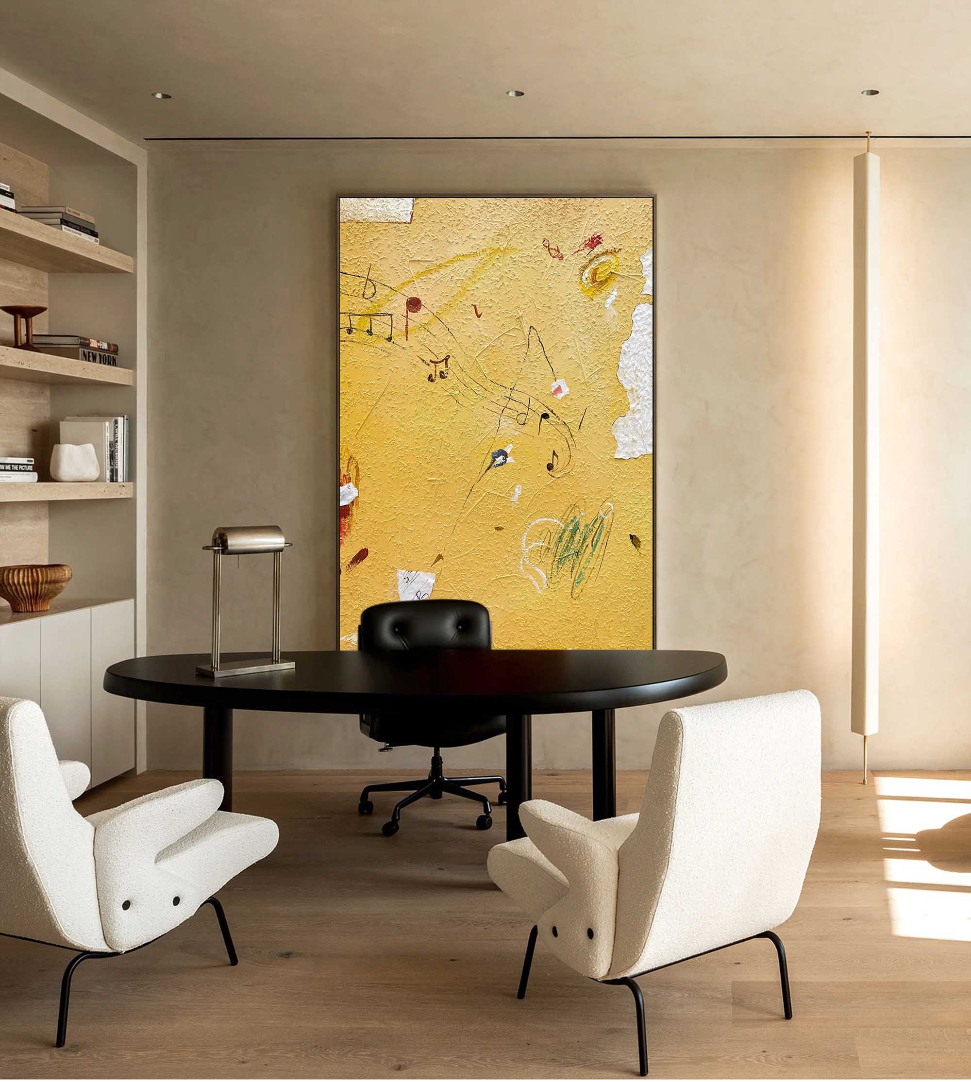 Wall Art Minimalist Vibrant Geometric Abstract