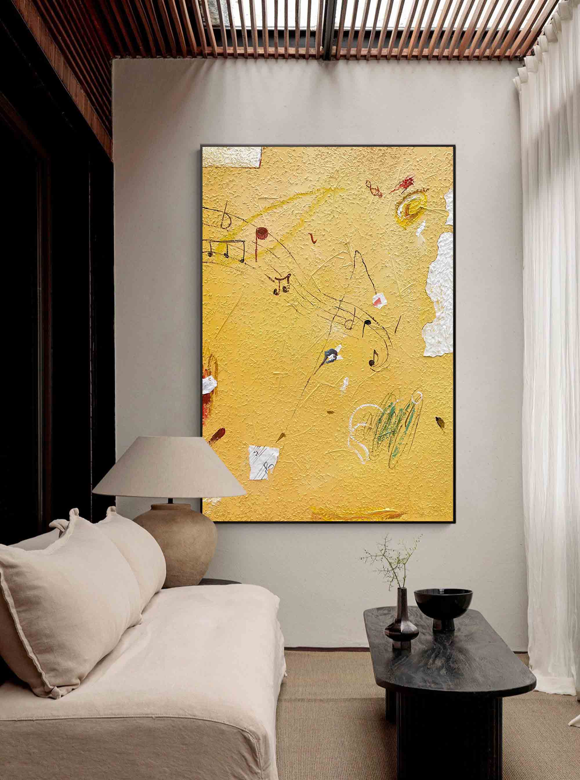 Wall Art Minimalist Vibrant Geometric Abstract