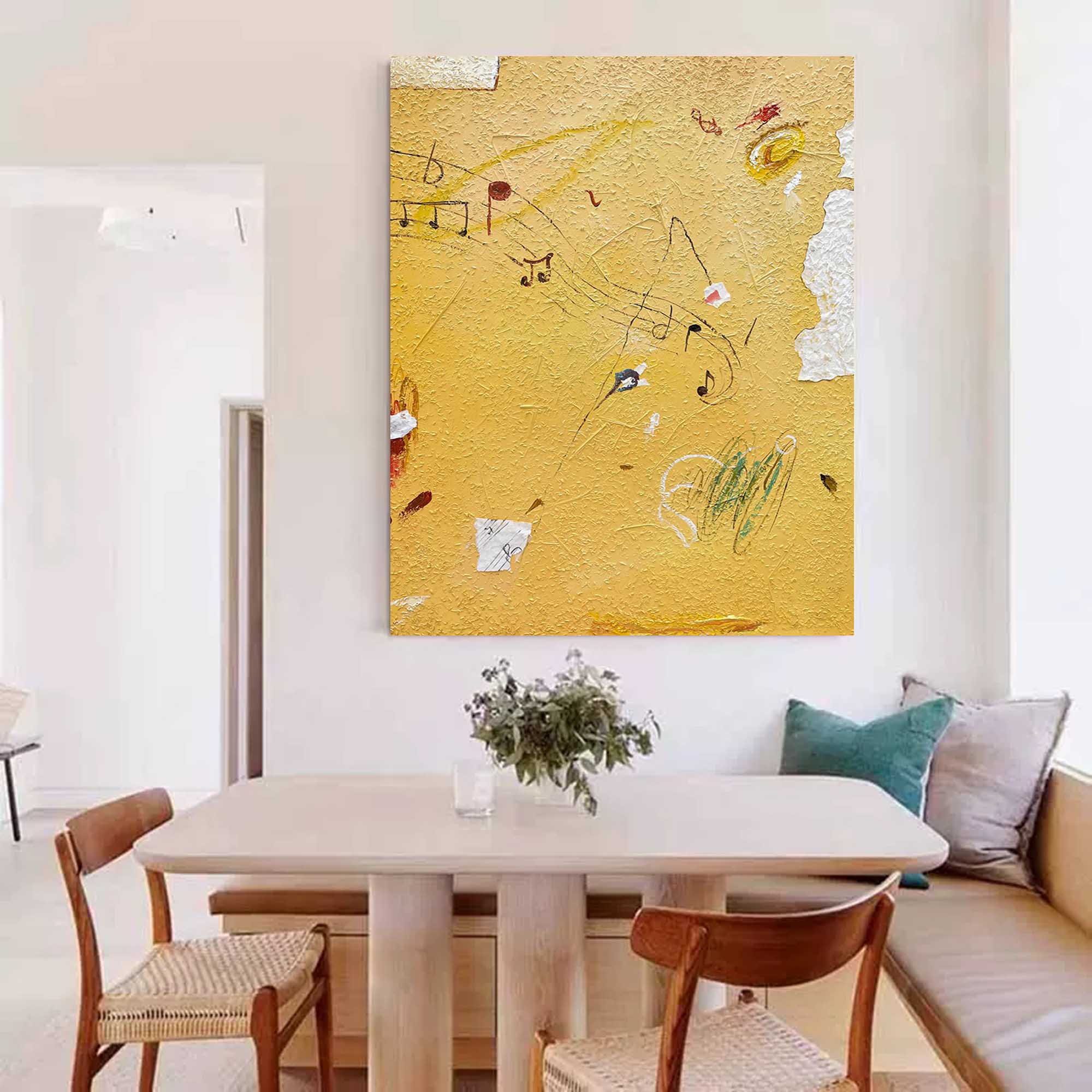 Wall Art Minimalist Vibrant Geometric Abstract