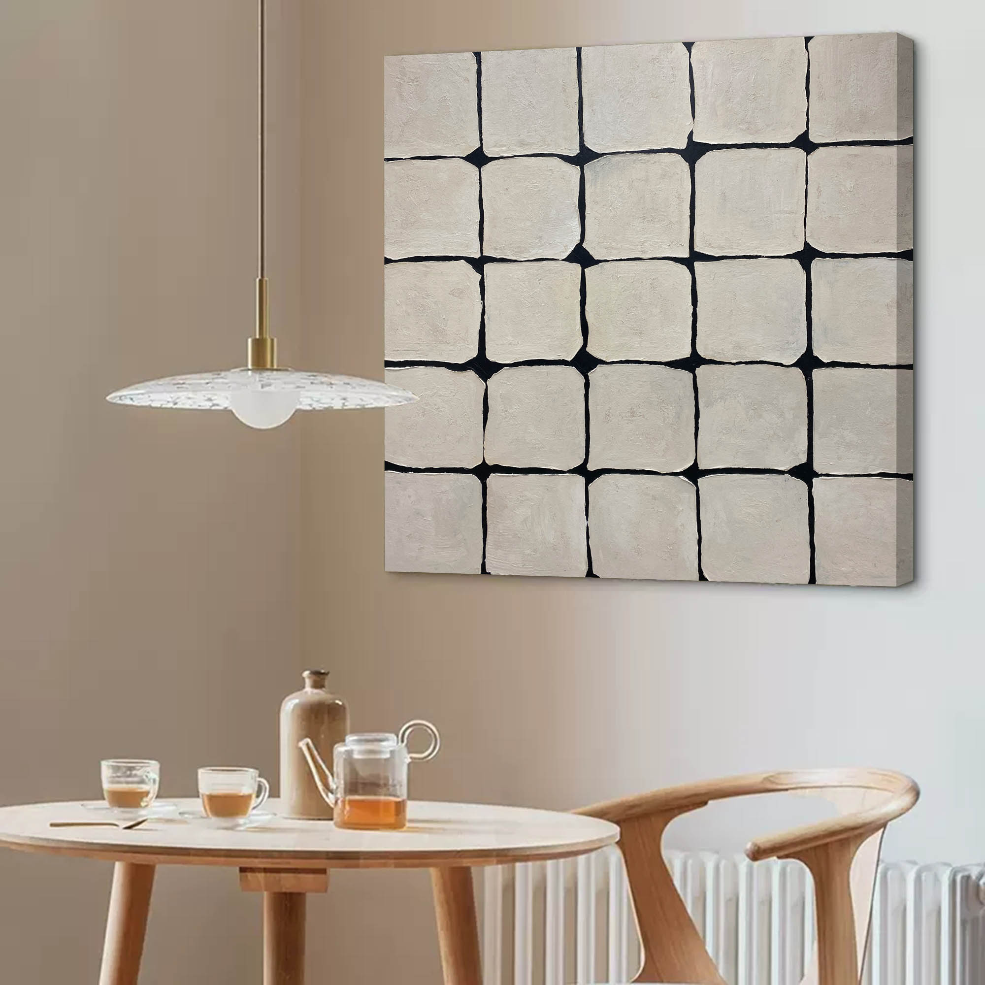 Wall Art Wabi-Sabi Minimalist Geometric