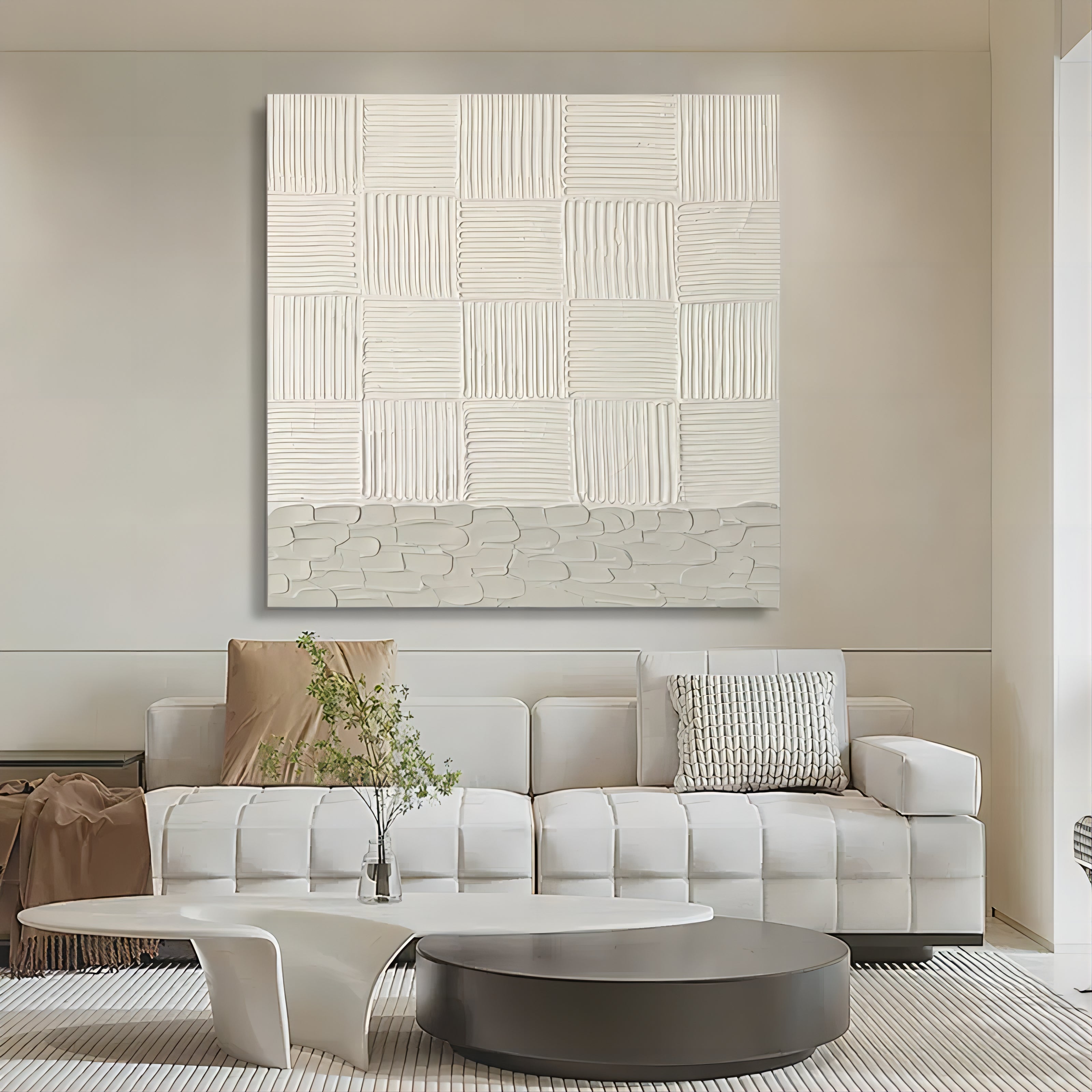 Wabi-Sabi Wall Art TX048 - Neutralighting