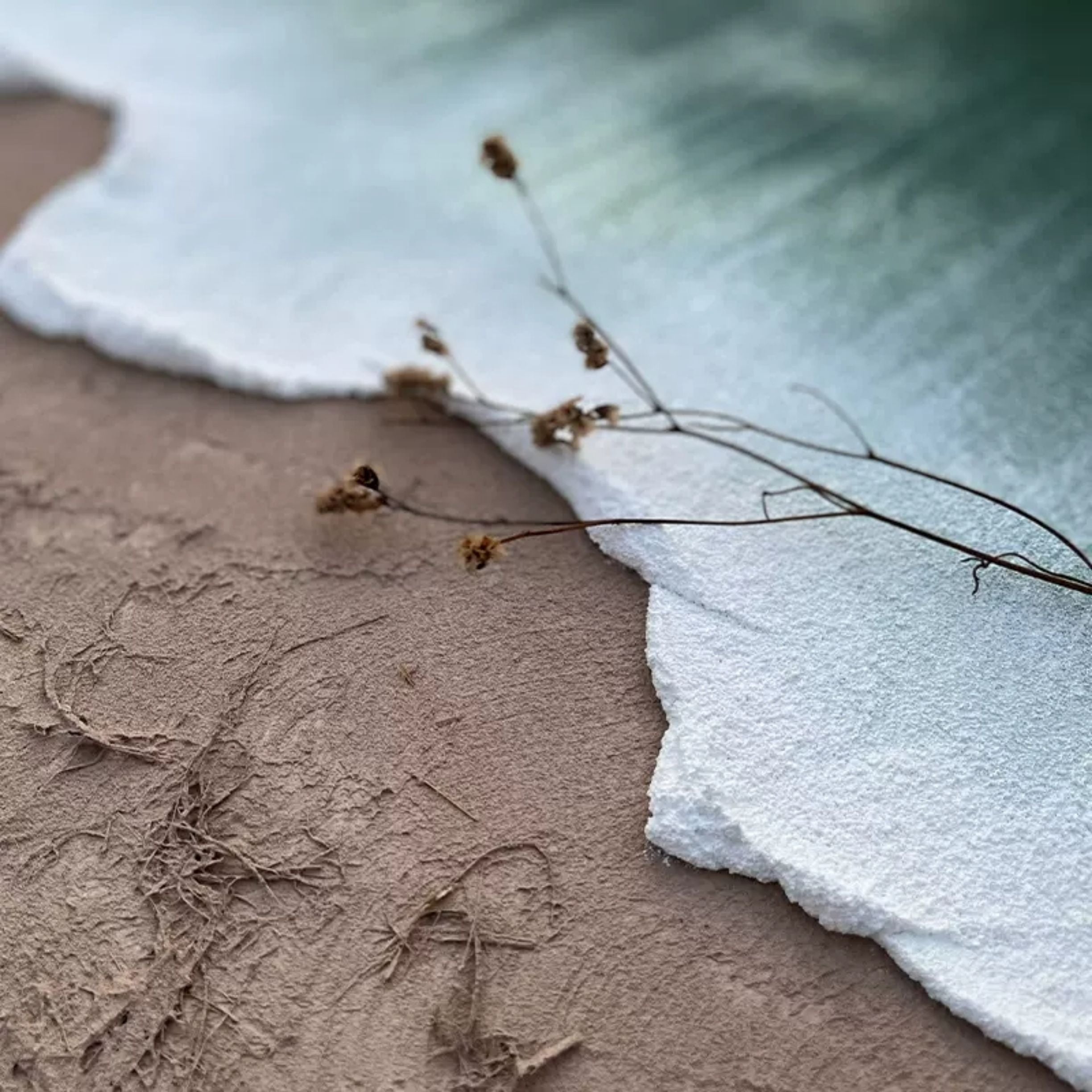 Wall Art Plaster Landscape Moody Modern