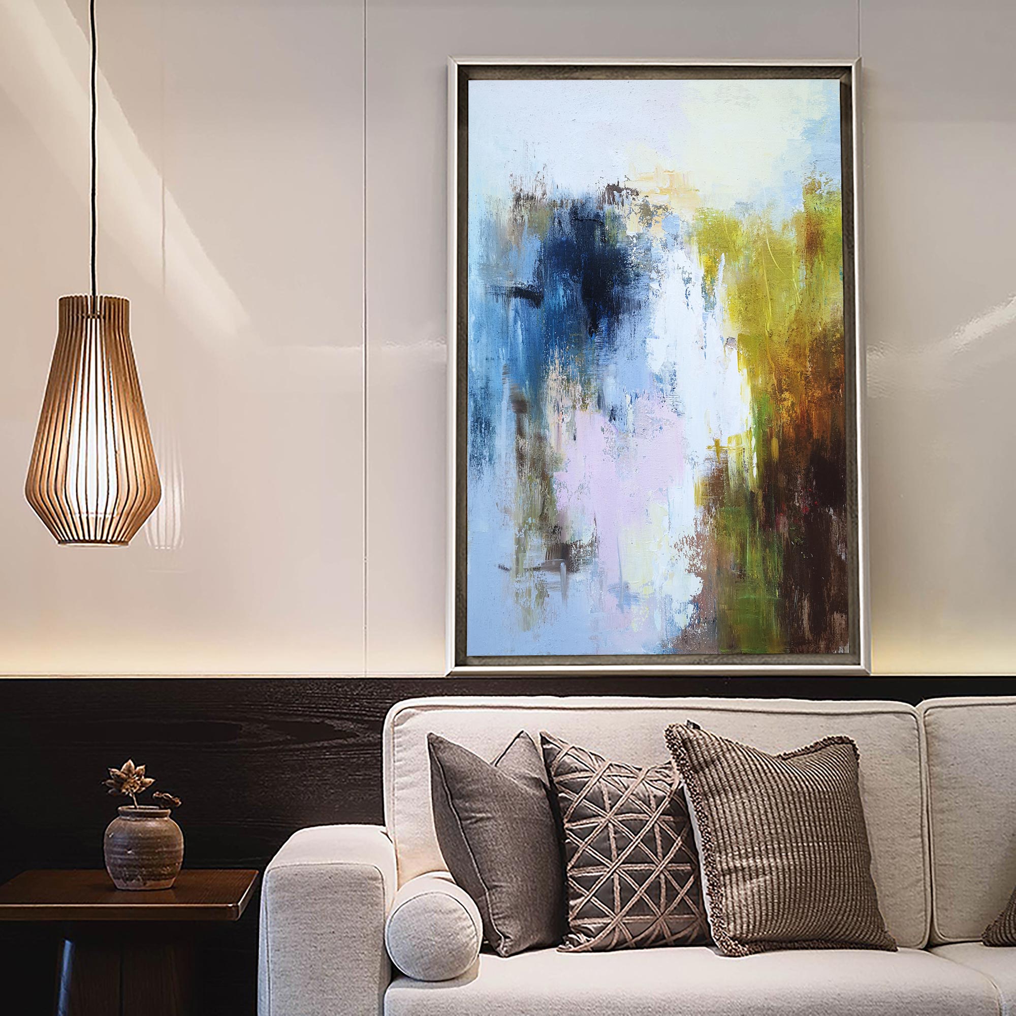 Modern Abstract Canvas Oil Painting