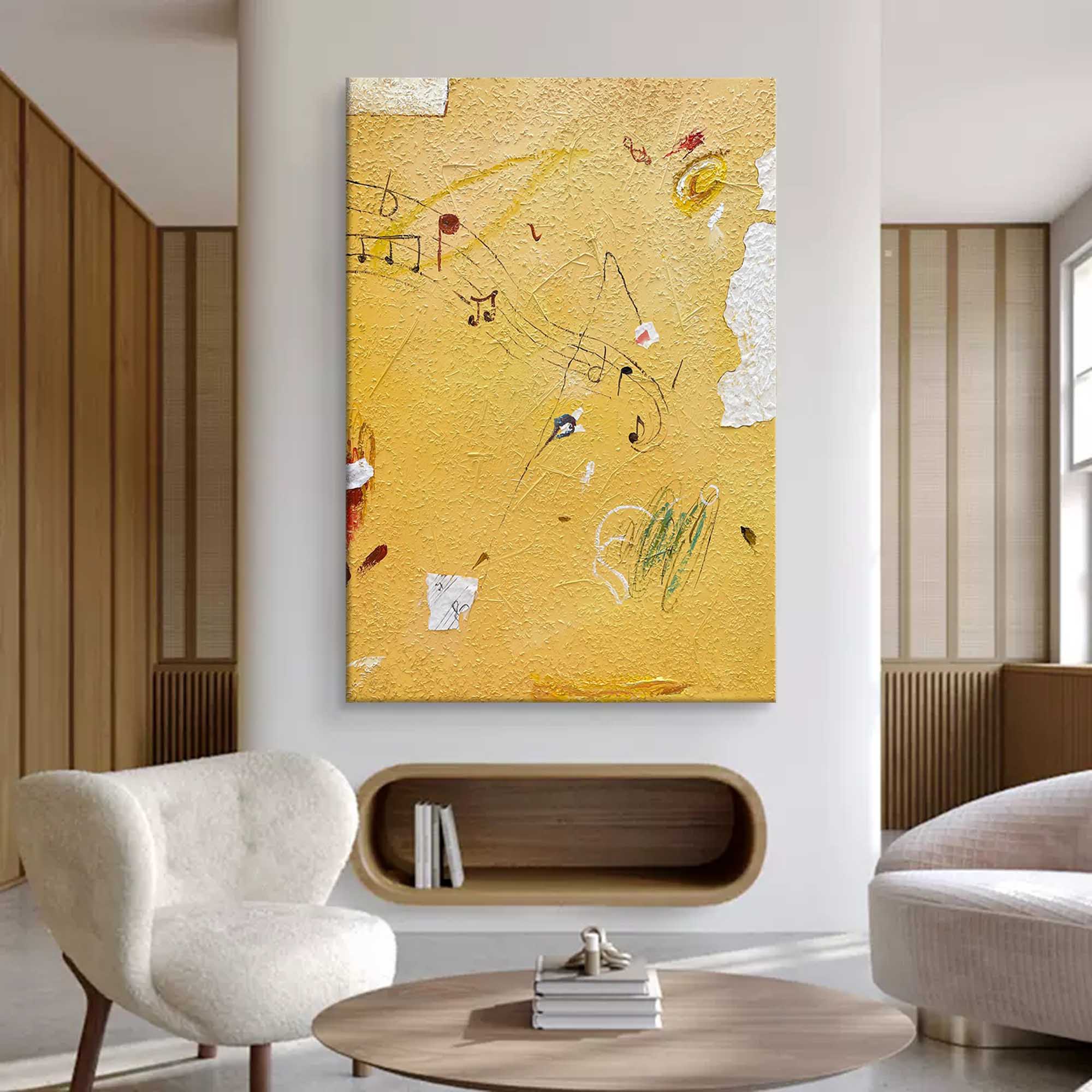 Wall Art Minimalist Vibrant Geometric Abstract