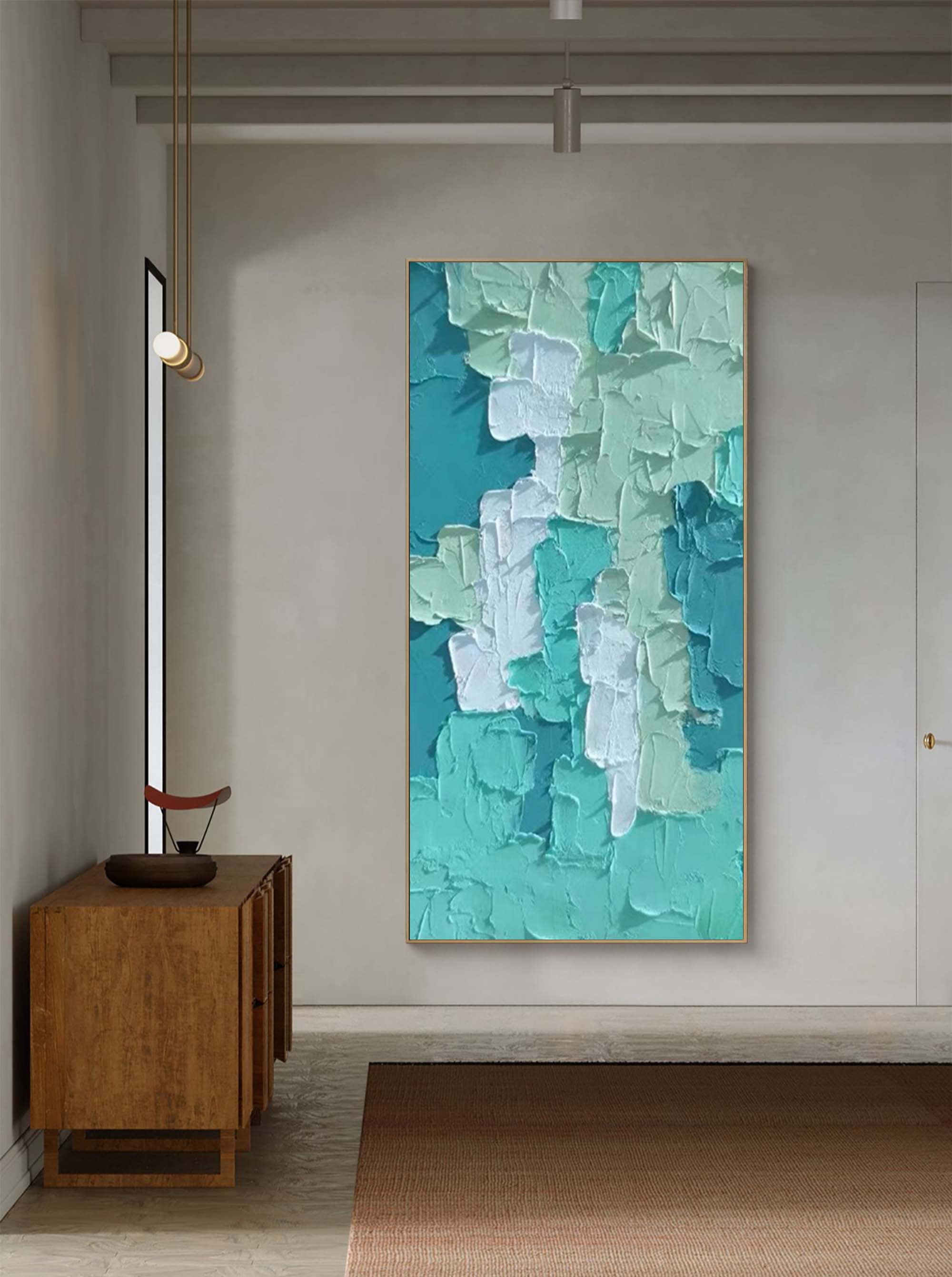 Abstract Canvas Art AB040 - Neutralighting