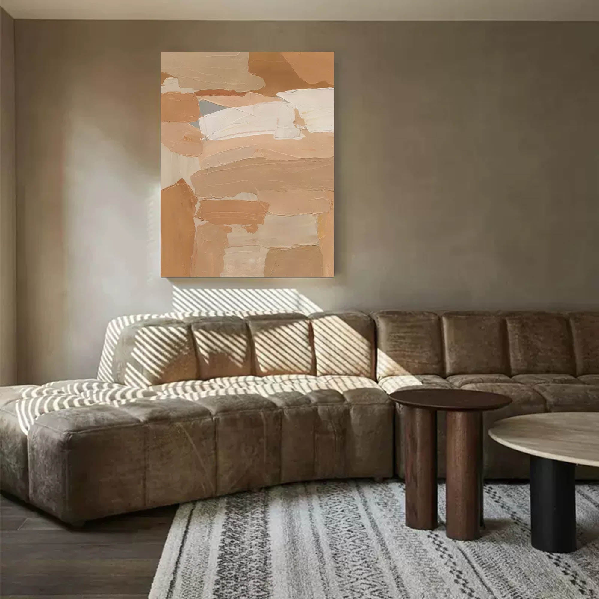 Abstract Canvas Art AB228 - Neutralighting
