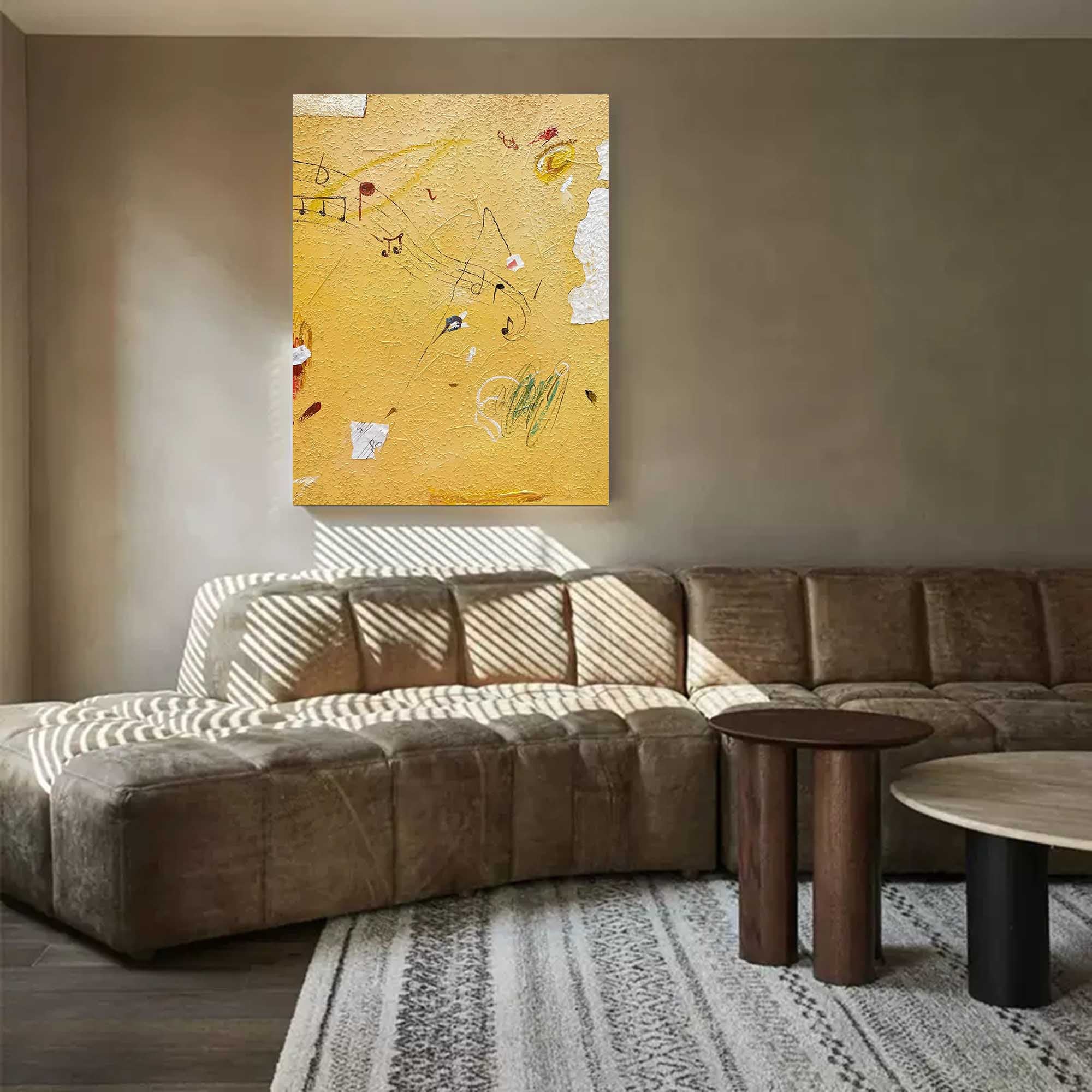 Wall Art Minimalist Vibrant Geometric Abstract