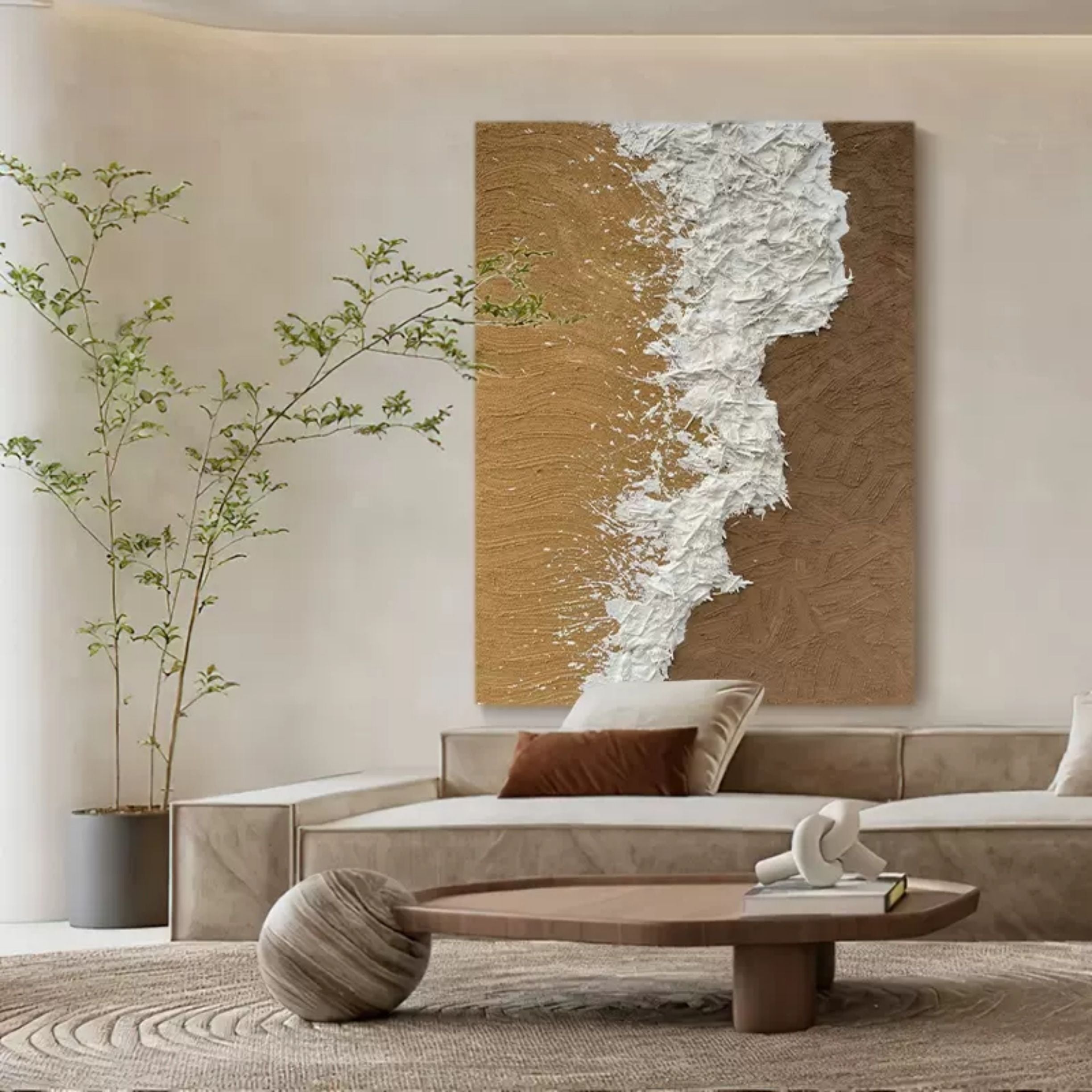 Wabi-Sabi Wall Art TX126 - Neutralighting