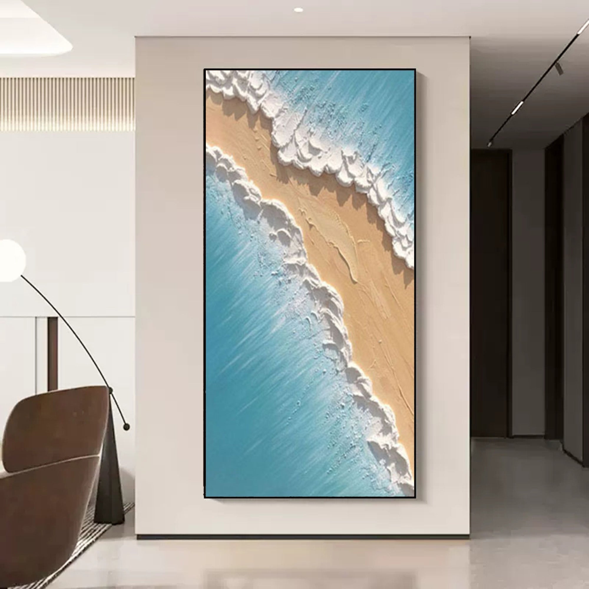 Plaster Art Texture Painting SG025 - Neutralighting