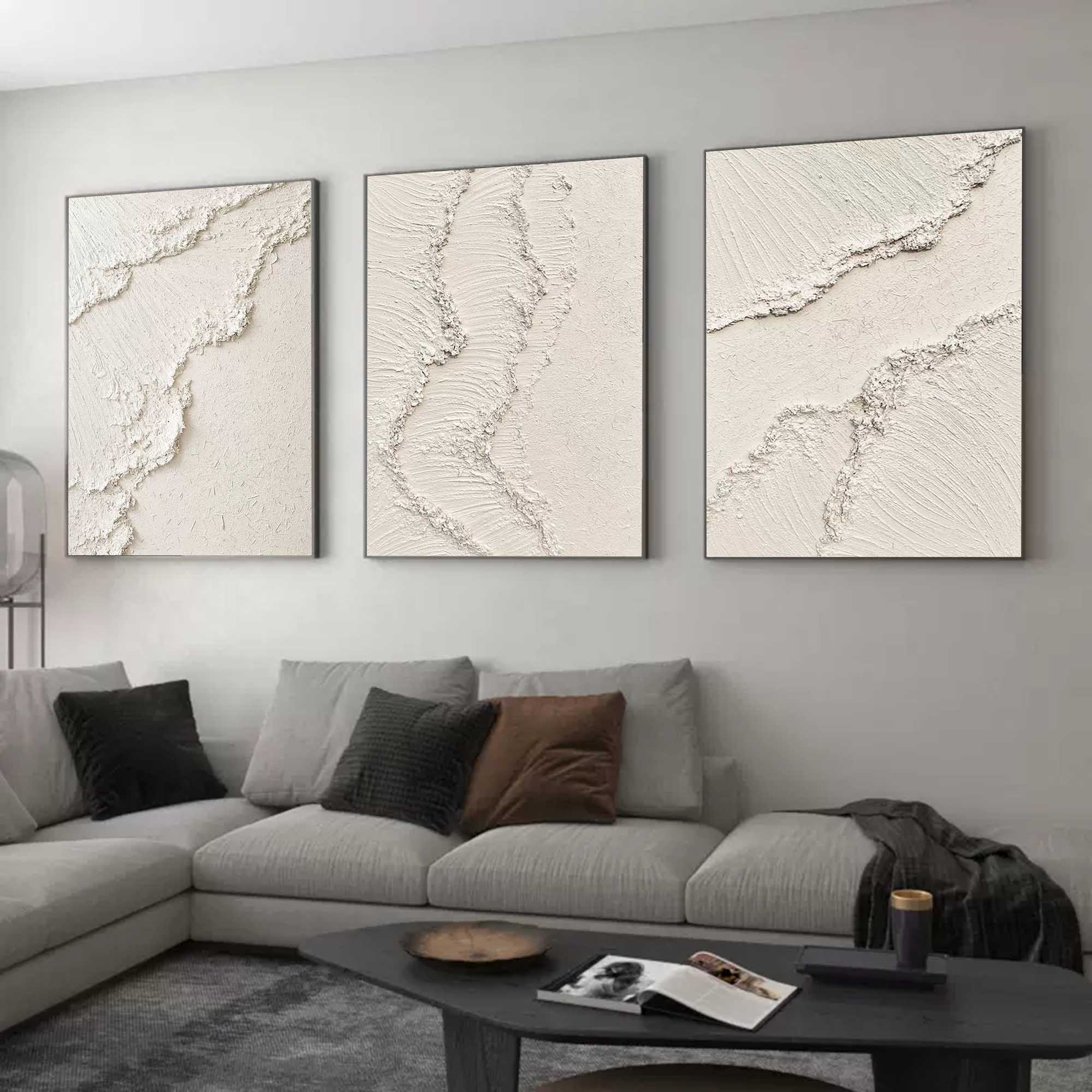 Abstract Painting Set of 3 SP120 - Neutralighting