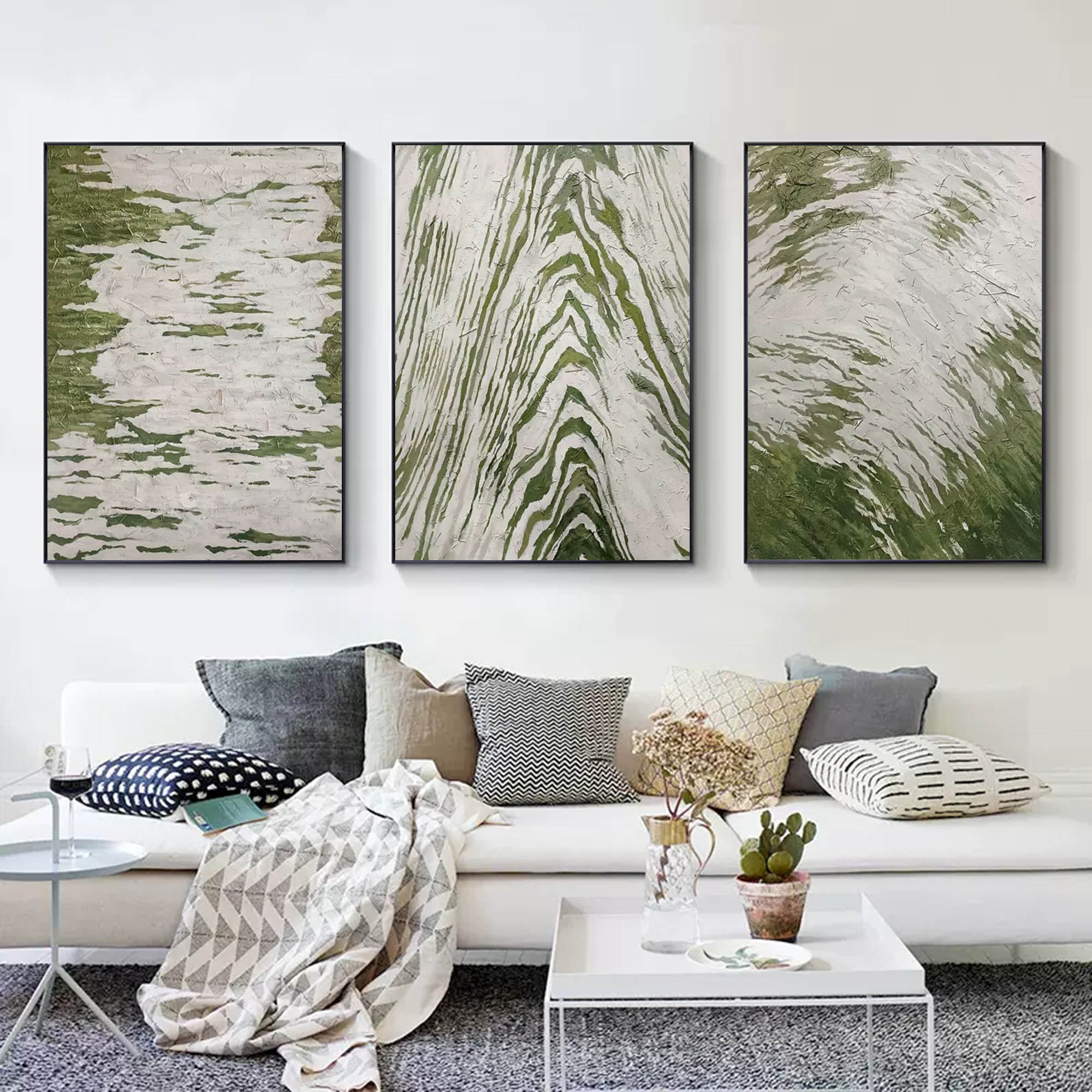 Abstract Painting Set of 3 SP109 - Neutralighting