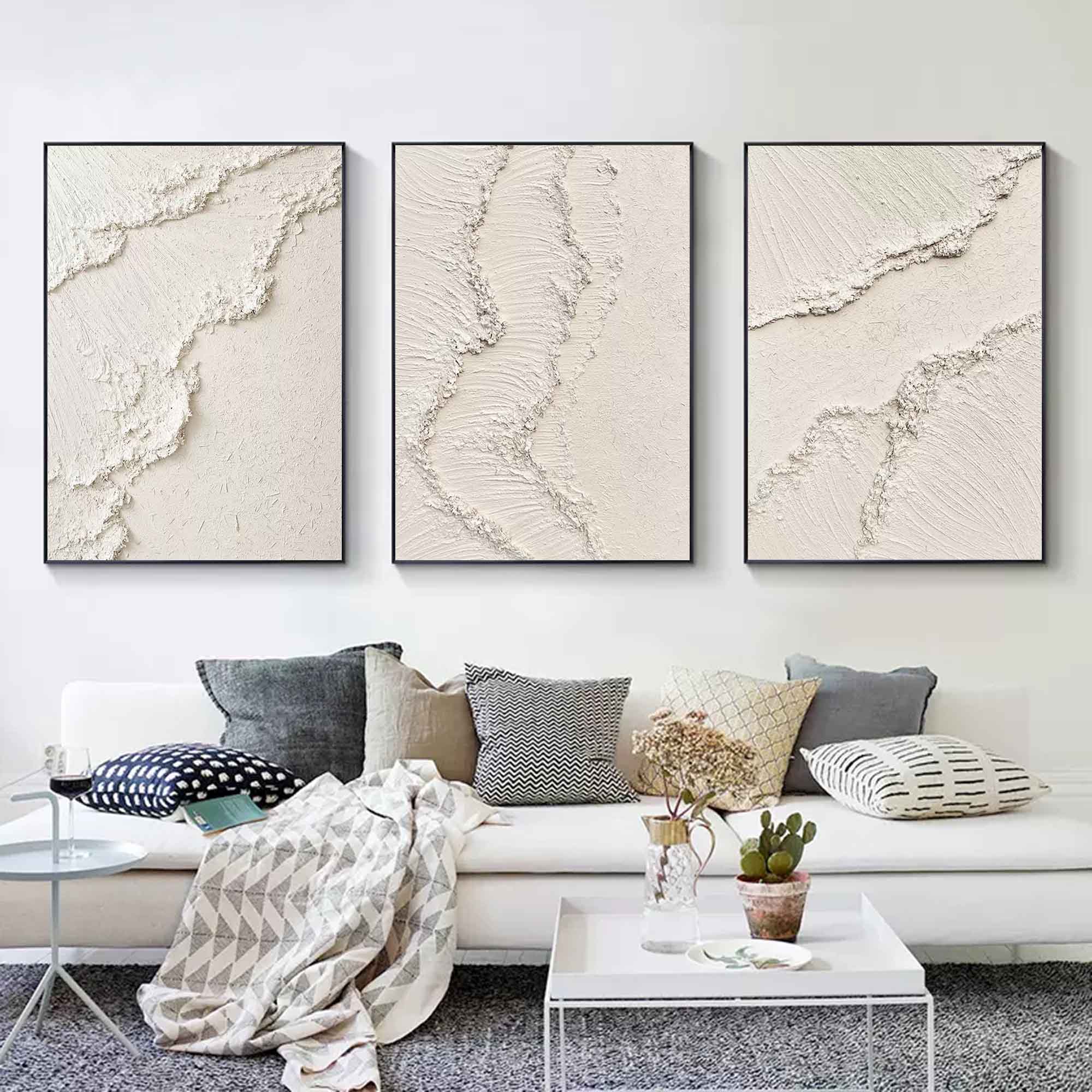 Abstract Painting Set of 3 SP120 - Neutralighting