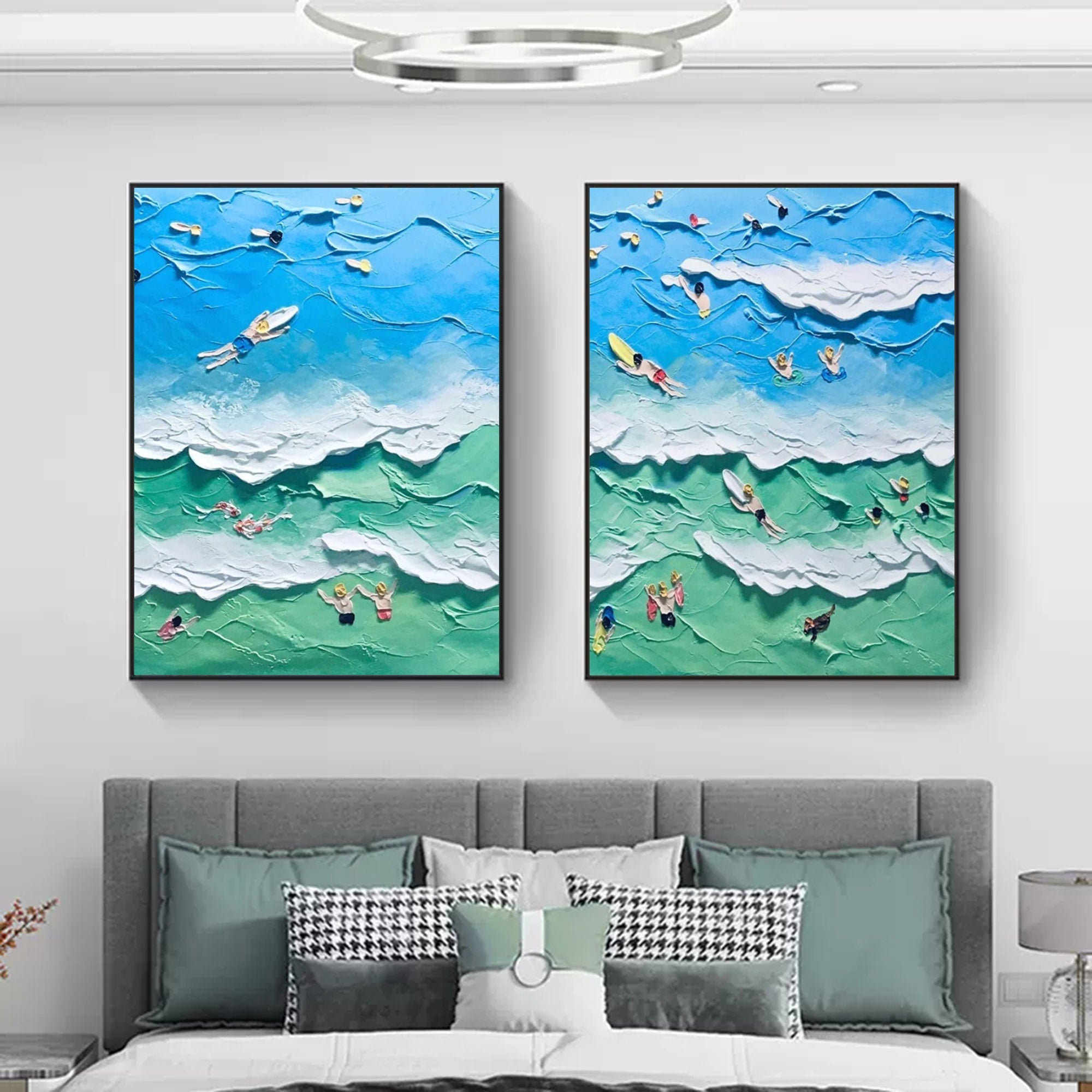 Abstract Painting Set Of 2 SP093 - Neutralighting