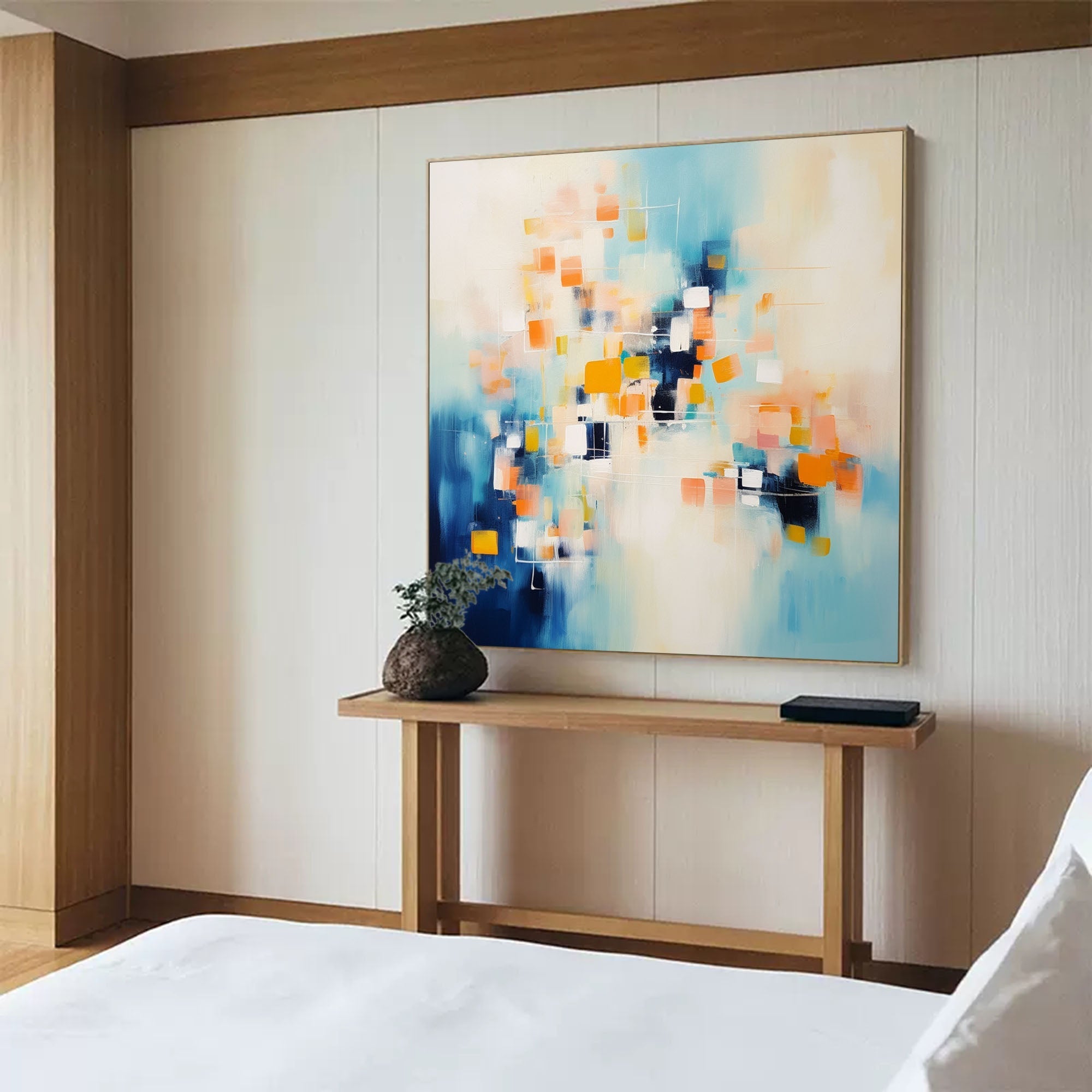 Abstract Canvas Art AB225 - Neutralighting