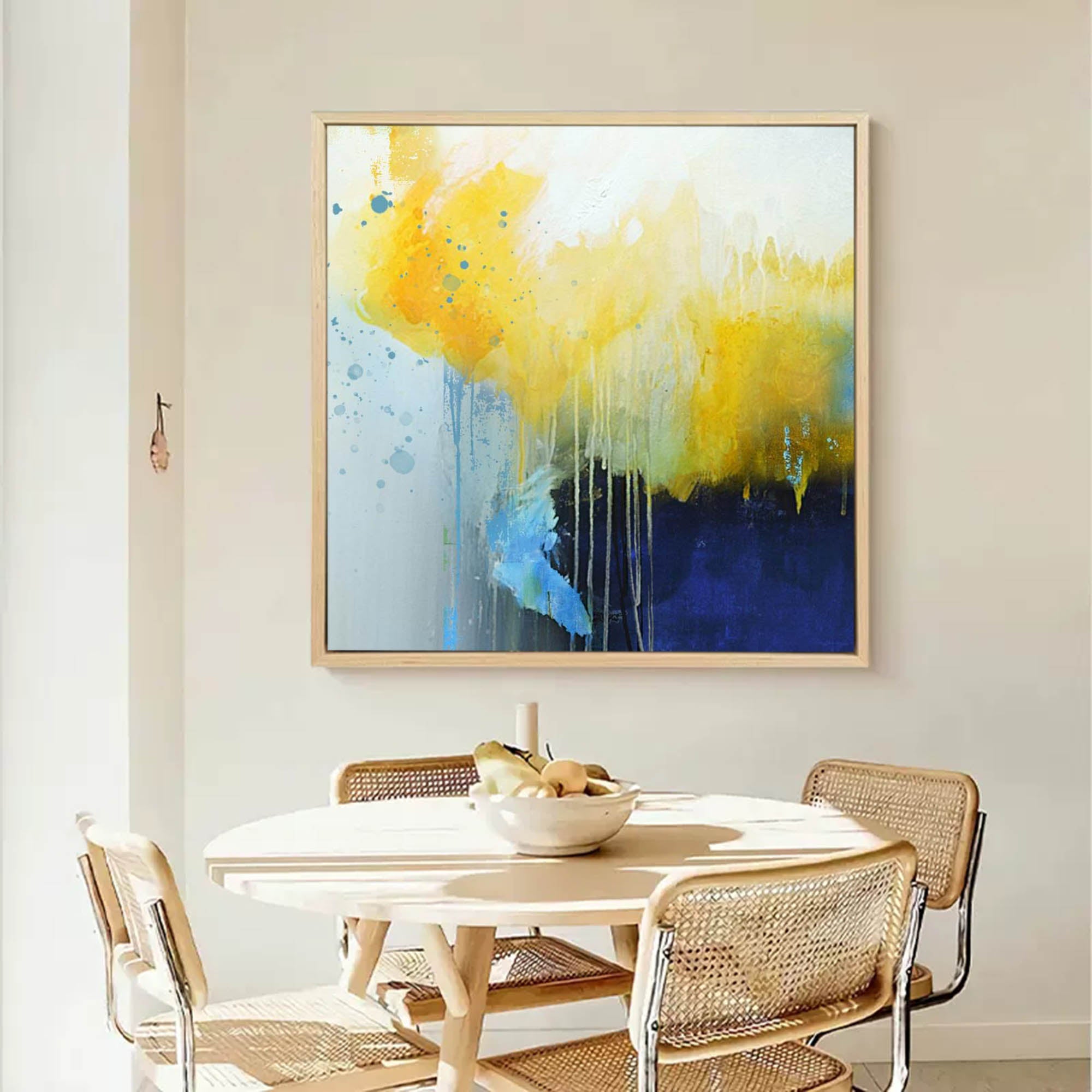 Wall Art Contemporary Amber Drizzle