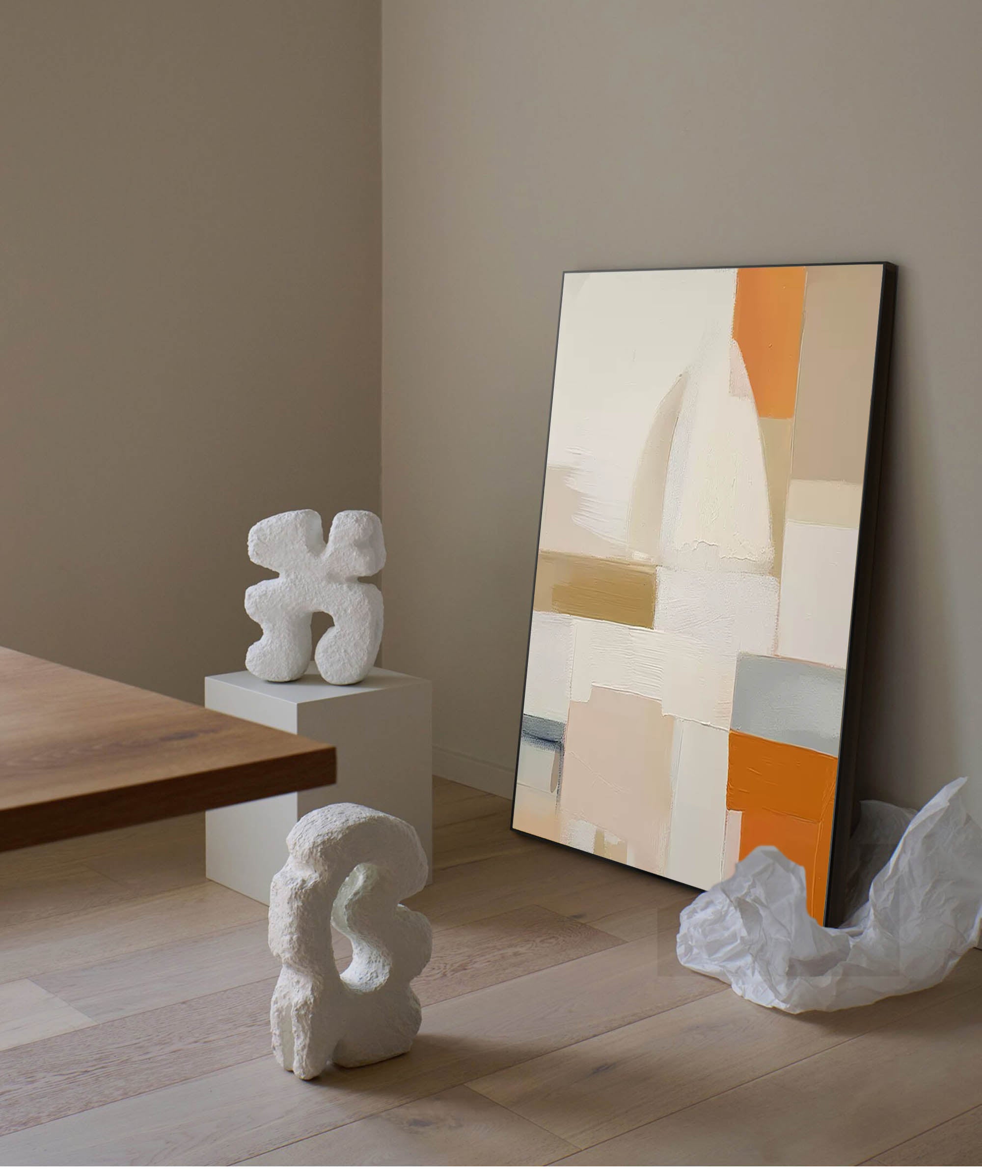 Wall Art Geometric Minimalist Nature Design