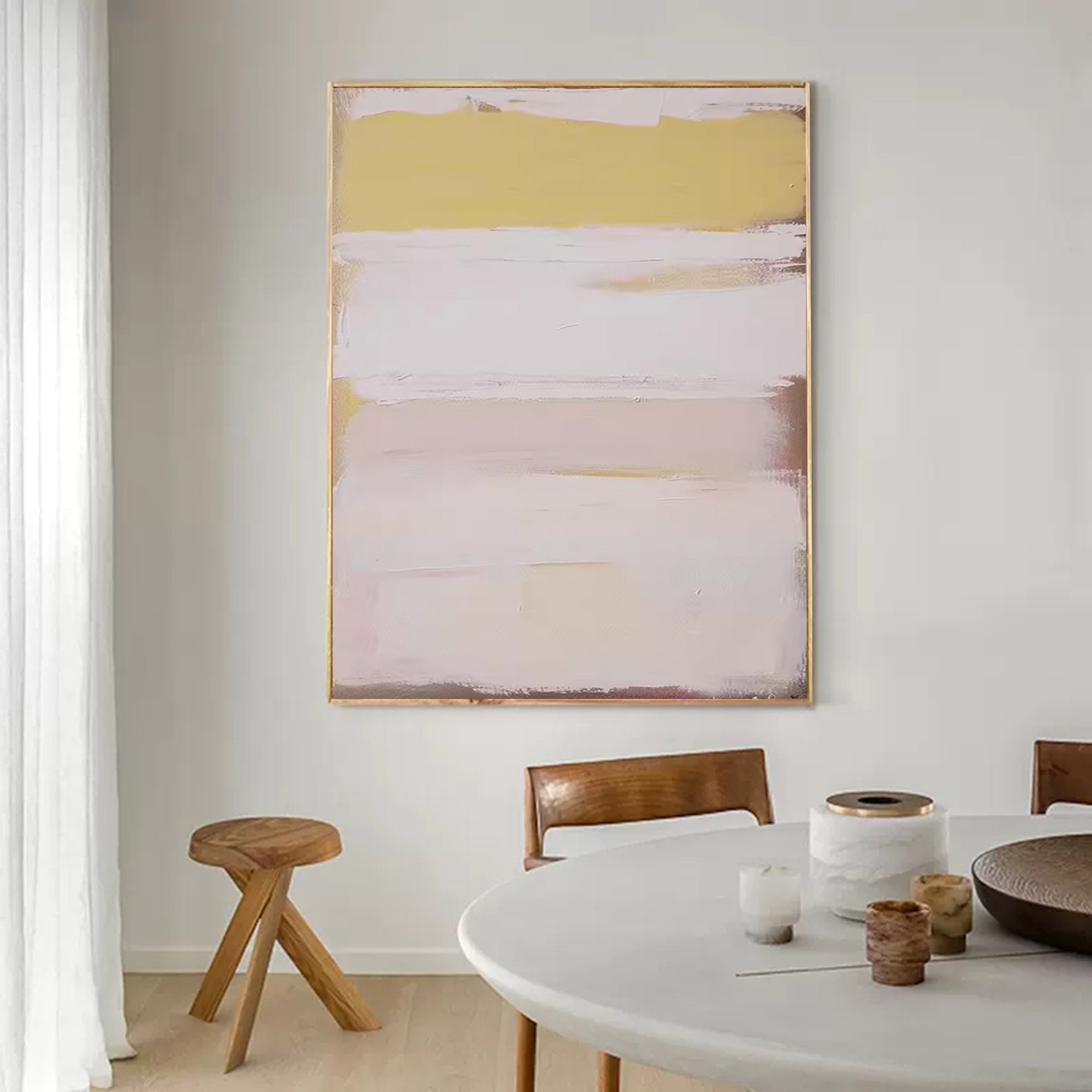 Wall ArtMinimalist Scandinavian Gentle Cream