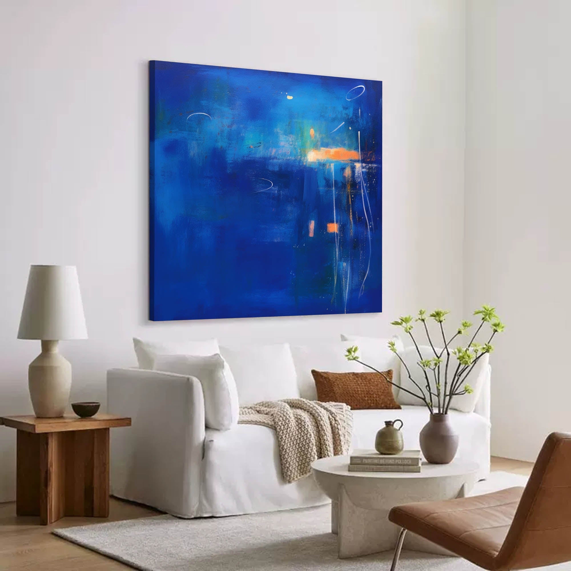Abstract Canvas Art AB210 - Neutralighting