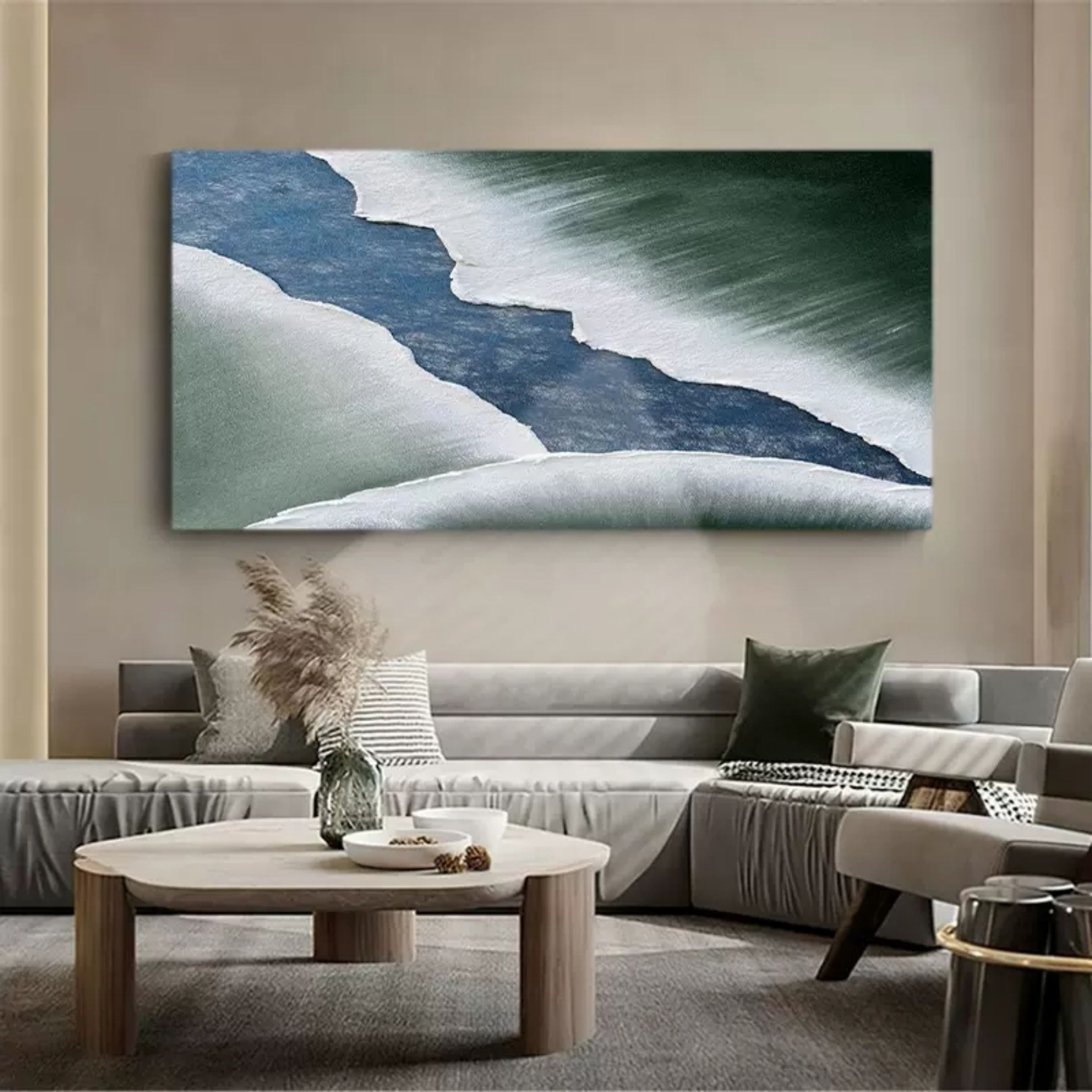 Plaster Art Texture Painting SG089 - Neutralighting