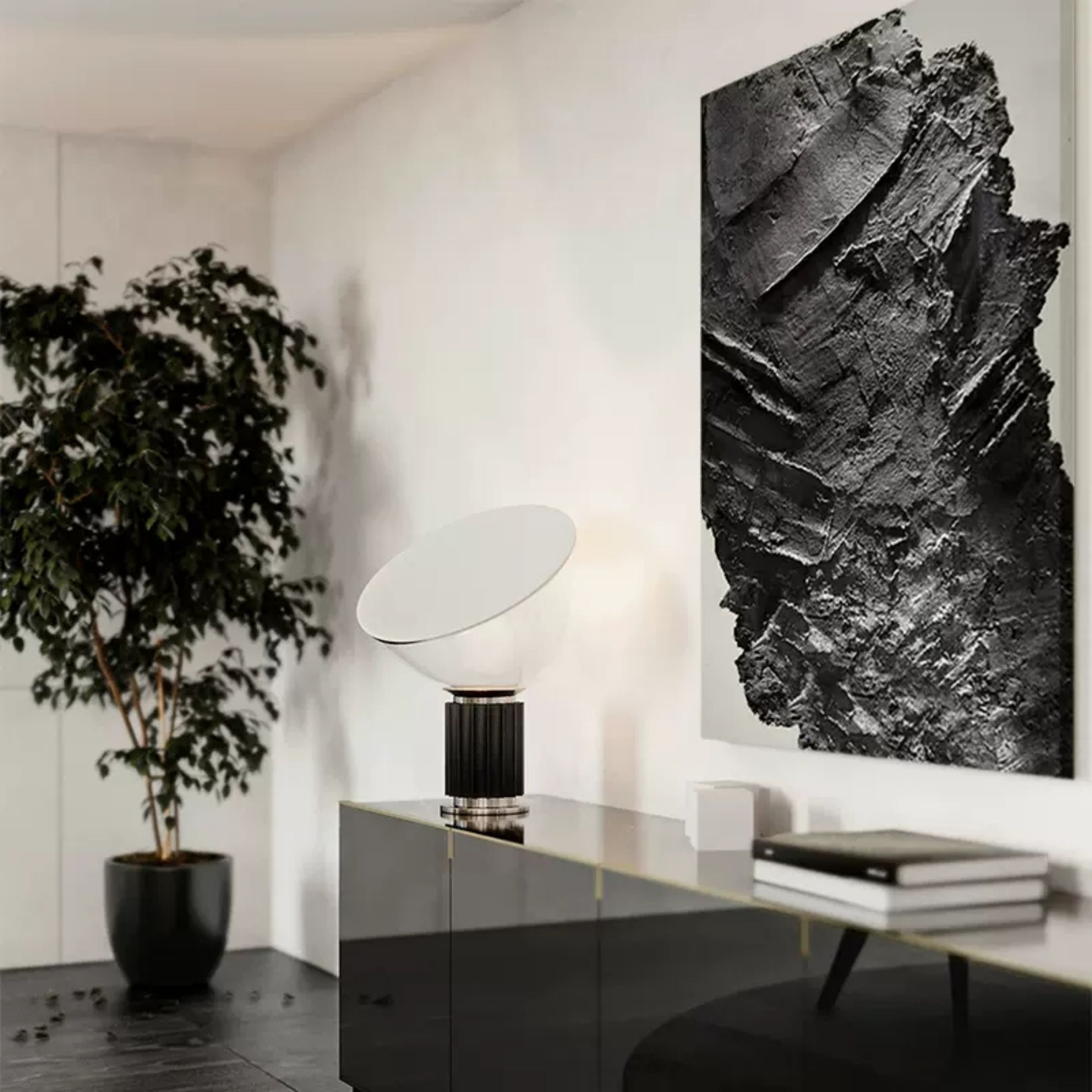 Plaster Art Texture Painting SG078 - Neutralighting