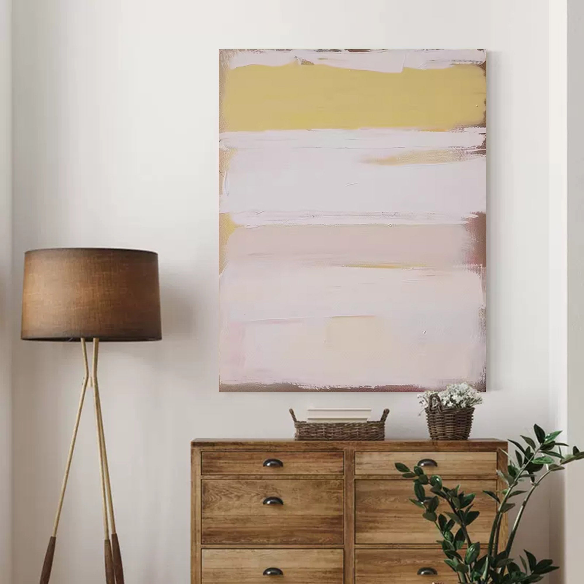 Wall ArtMinimalist Scandinavian Gentle Cream