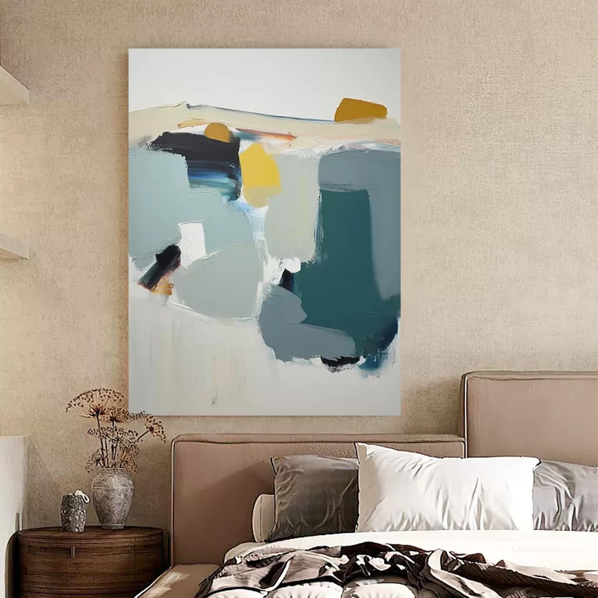 Abstract Canvas Art AB229 - Neutralighting