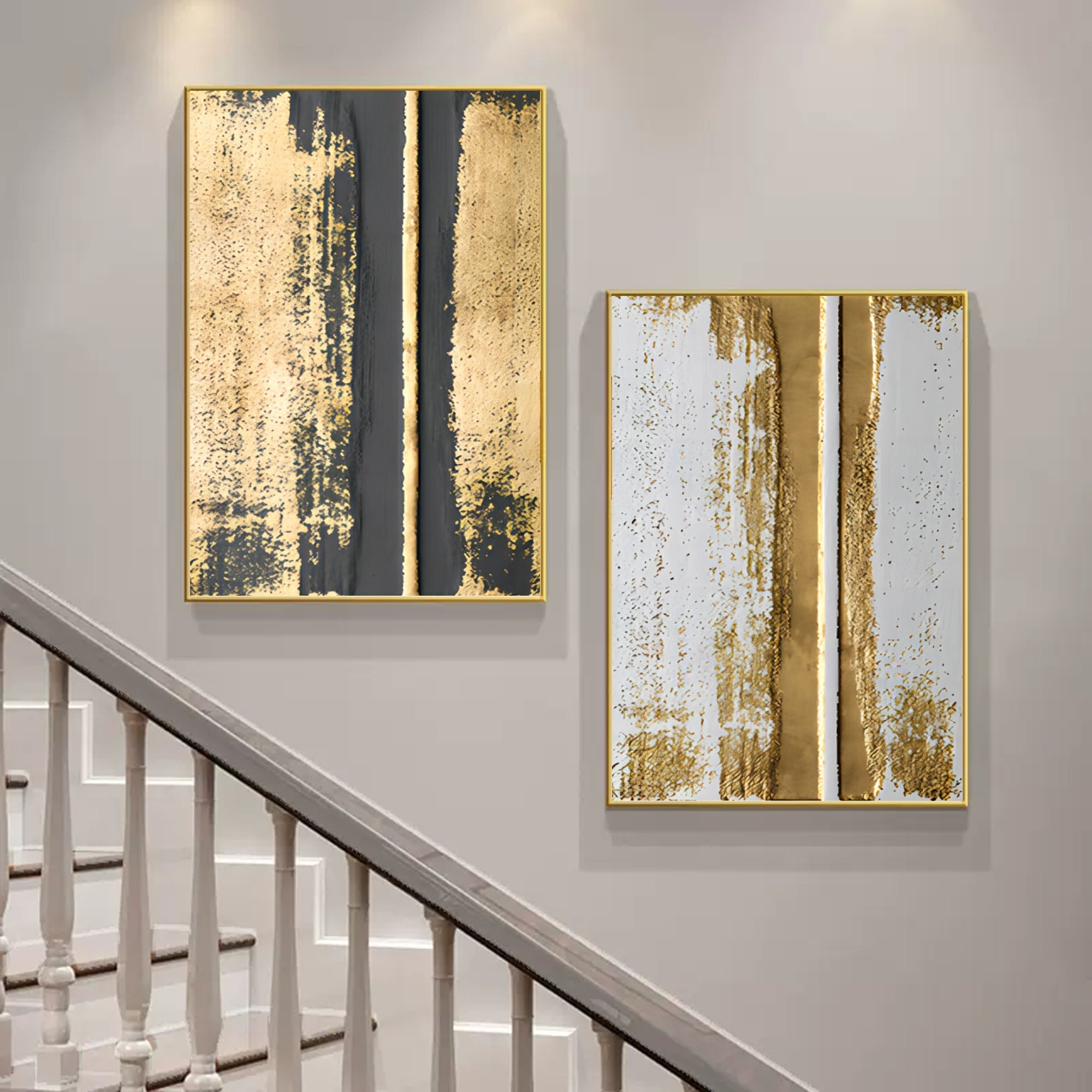 Abstract Painting Set Of 2 SP019 - Neutralighting