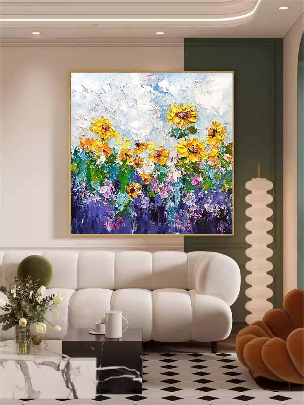Flower Canvas Art FL055 - Neutralighting