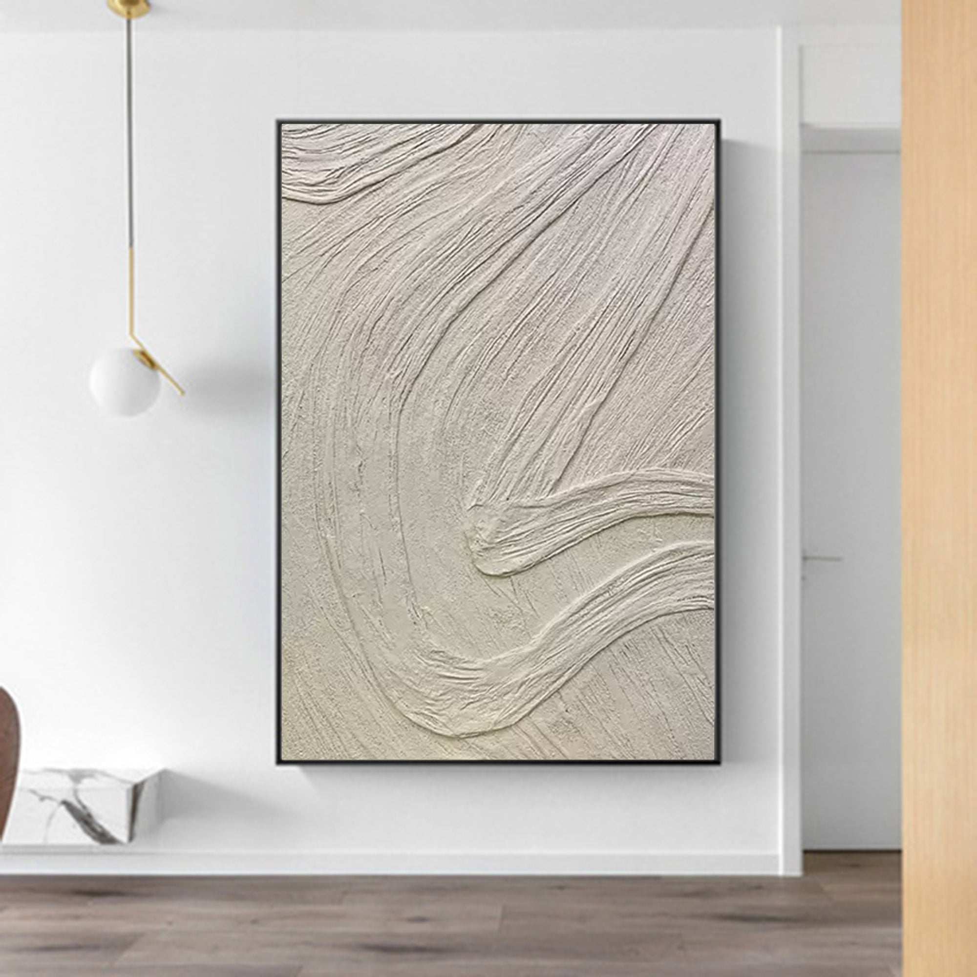 Plaster Art Texture Painting SG033 - Neutralighting
