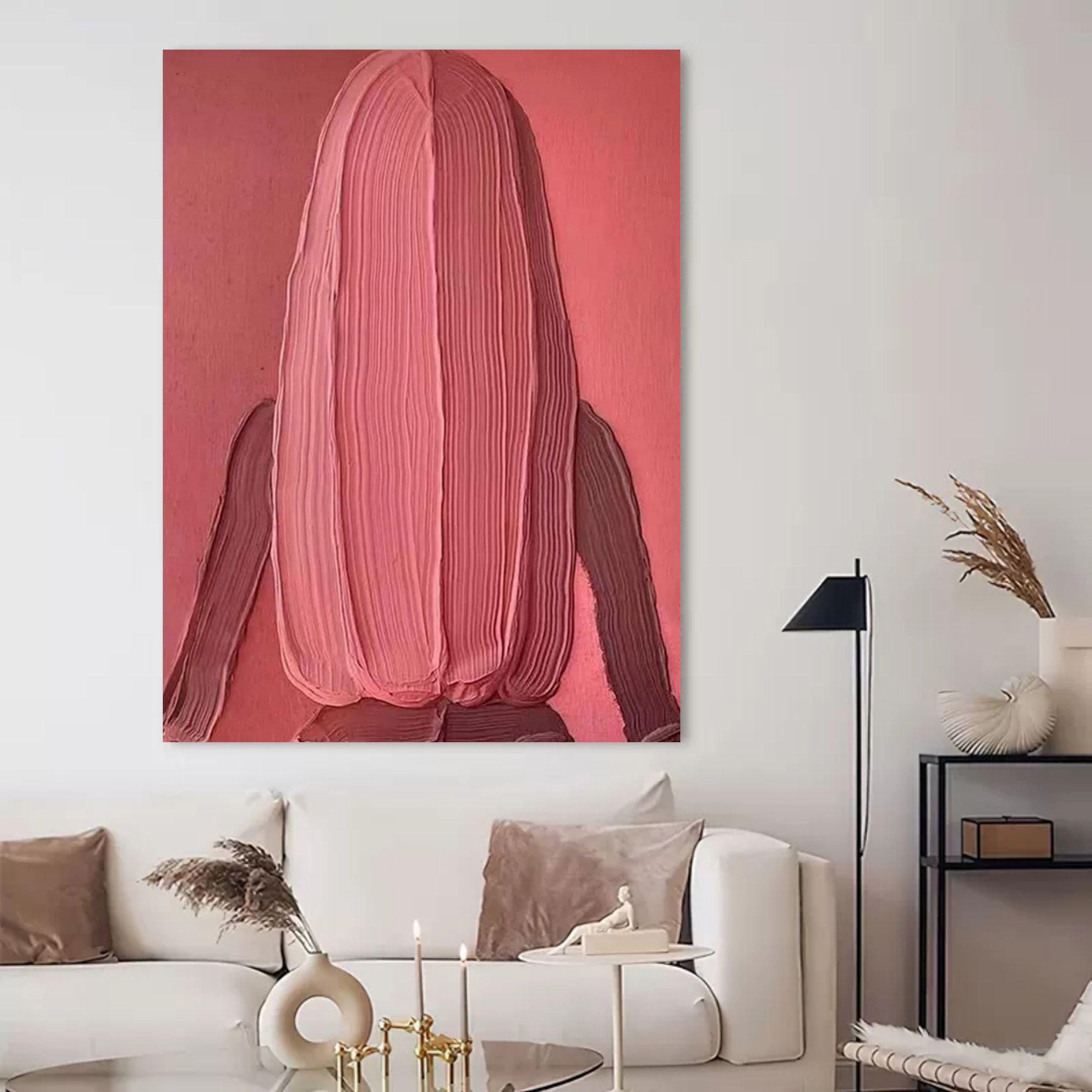 Plaster Art Texture Painting SG175 - Neutralighting