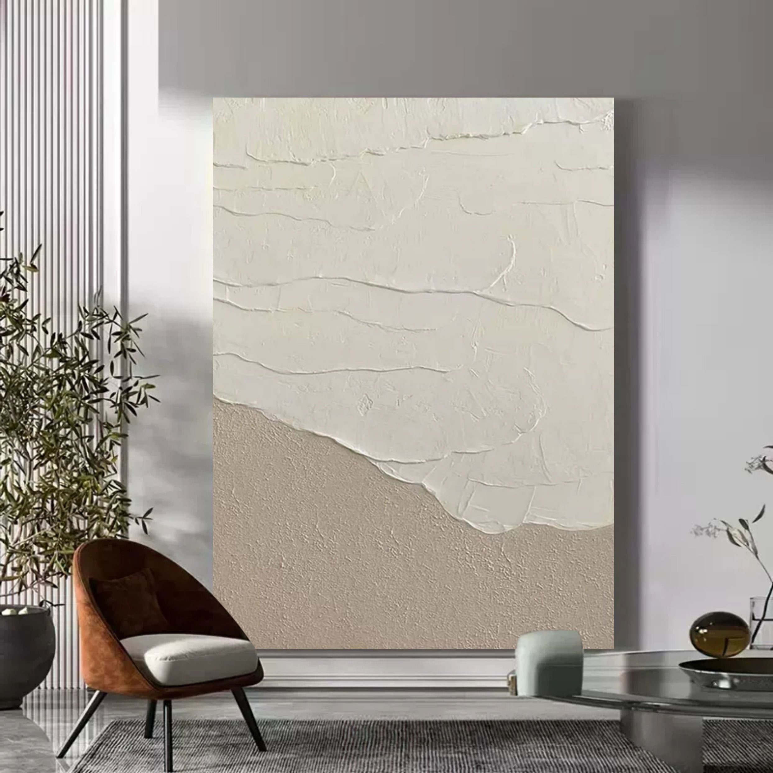Wall Art Square Abstract Coastal Dune