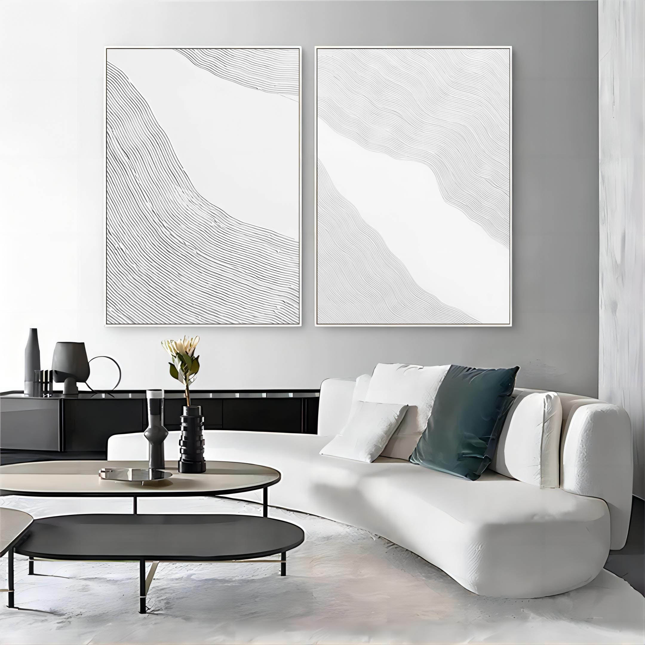 Abstract Painting Set Of 2 SP042 - Neutralighting