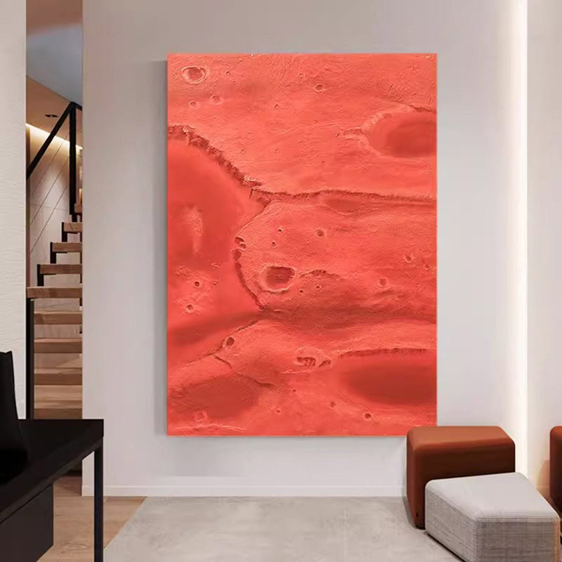 Wall Art Martian Landscape Molten Expressionism