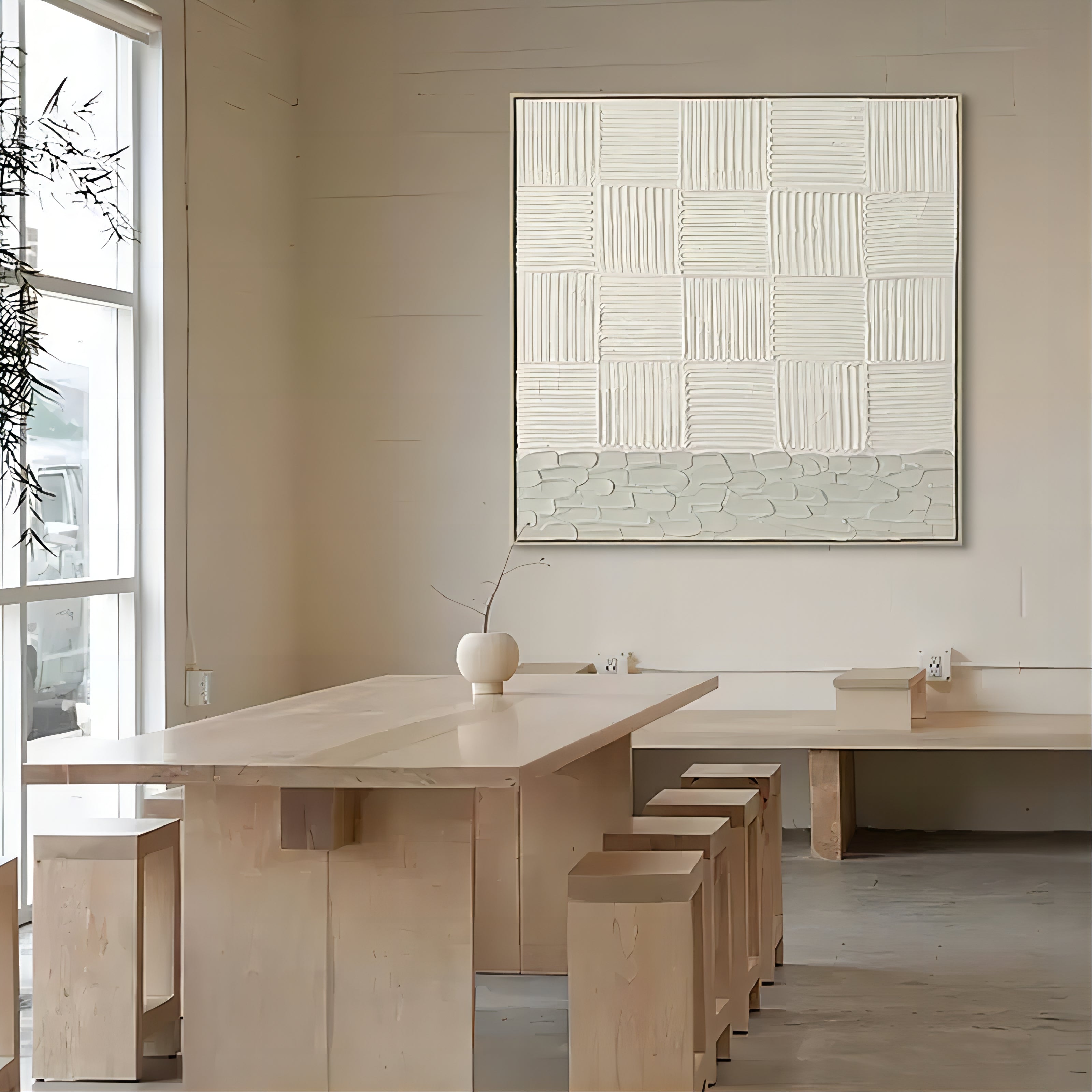Wabi-Sabi Wall Art TX048 - Neutralighting