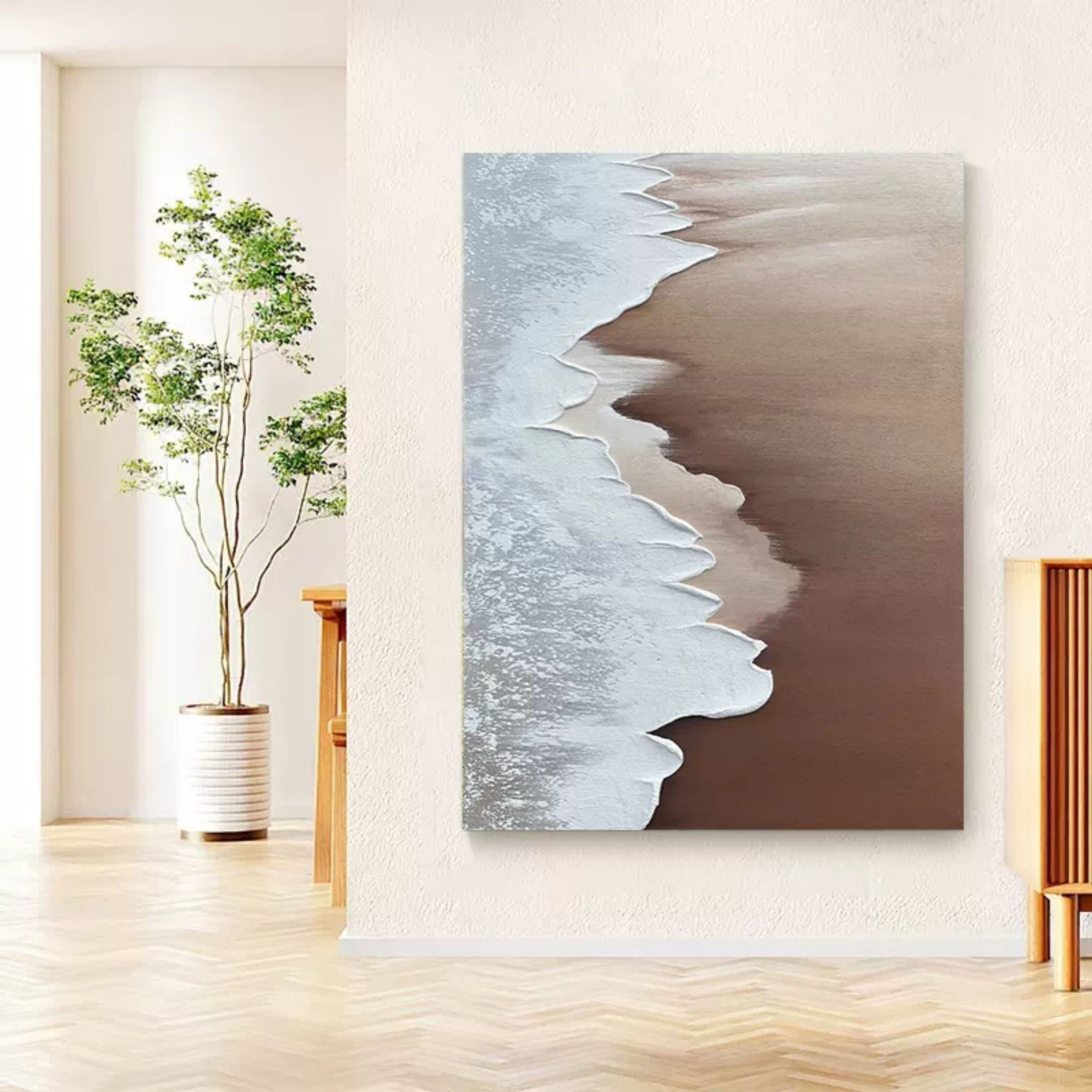 Wabi-Sabi Wall Art TX129 - Neutralighting