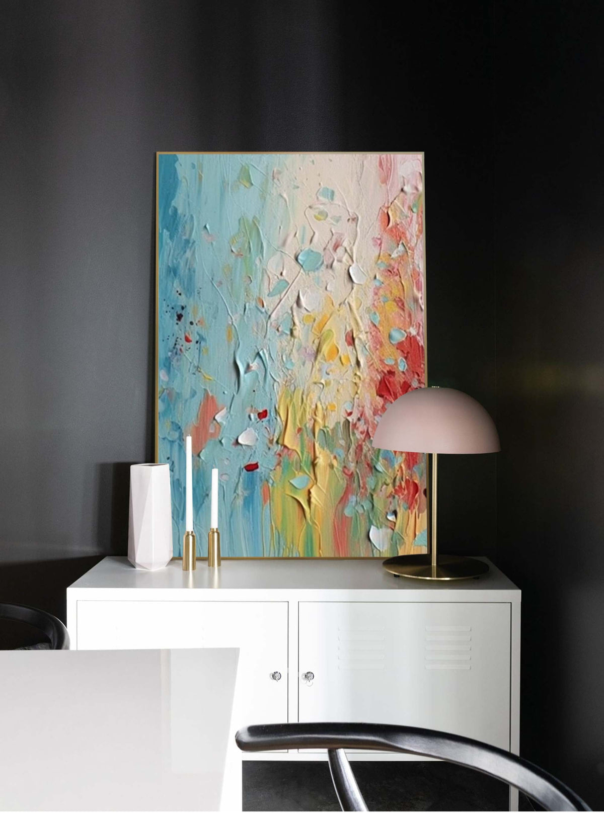 Abstract Canvas Art #AB140