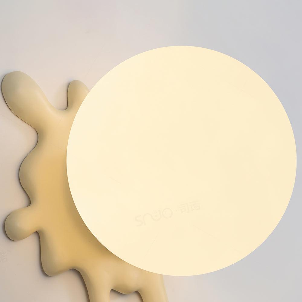 Wall Lamp Abstract Resin Splash Globe - Neutralighting