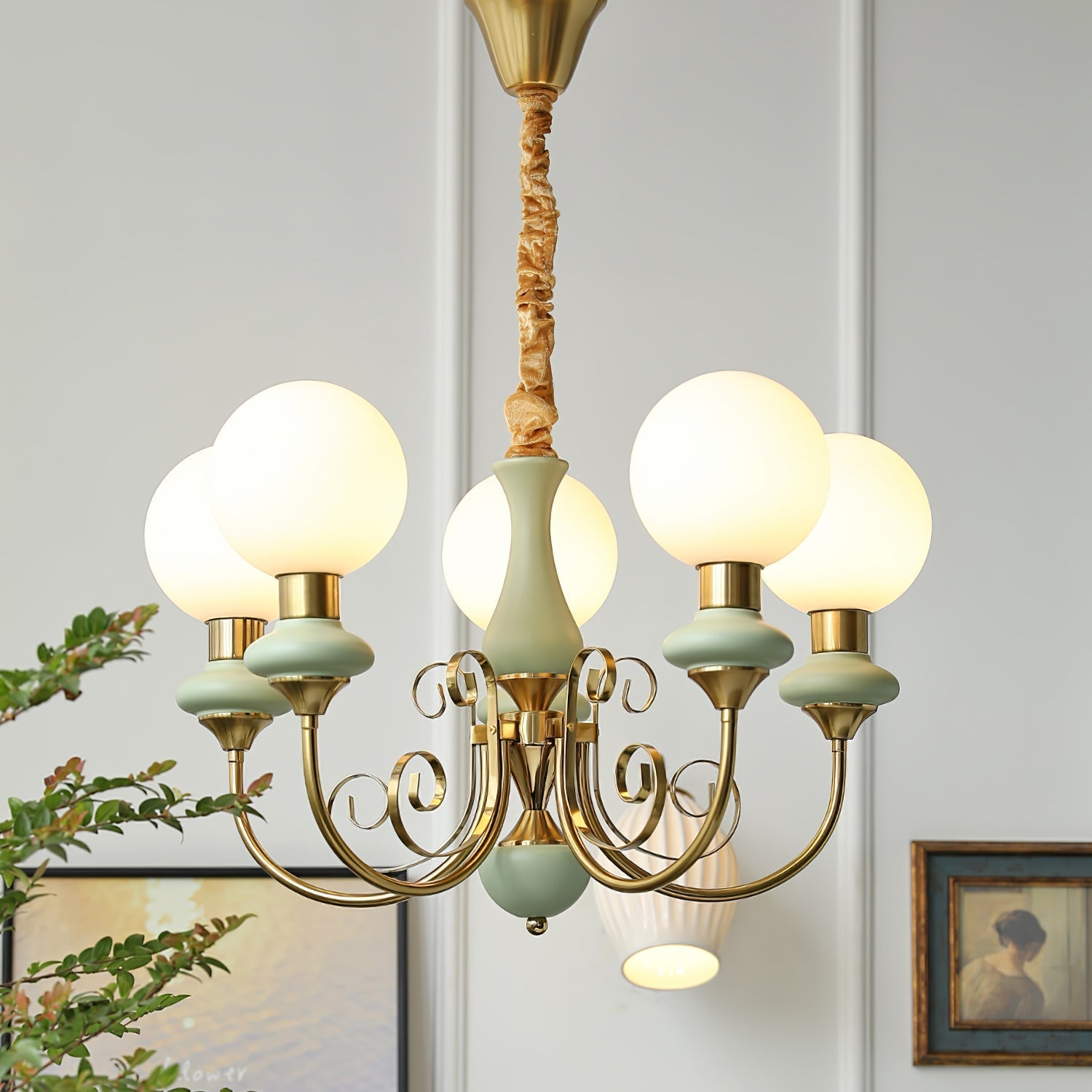 Evanthe Chandelier Glass - Neutralighting