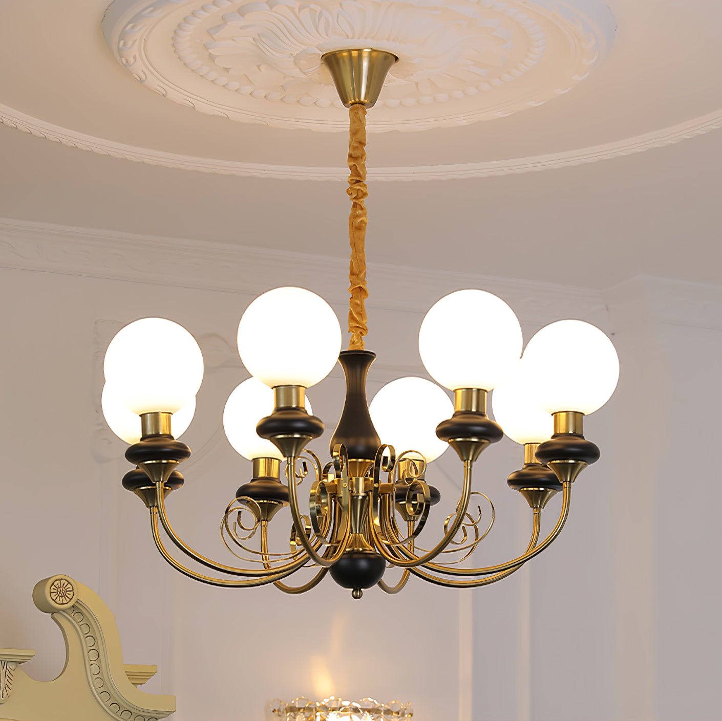 Evanthe Chandelier Glass - Neutralighting
