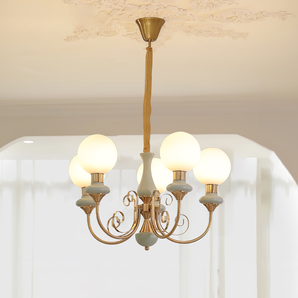 Evanthe Chandelier Glass - Neutralighting