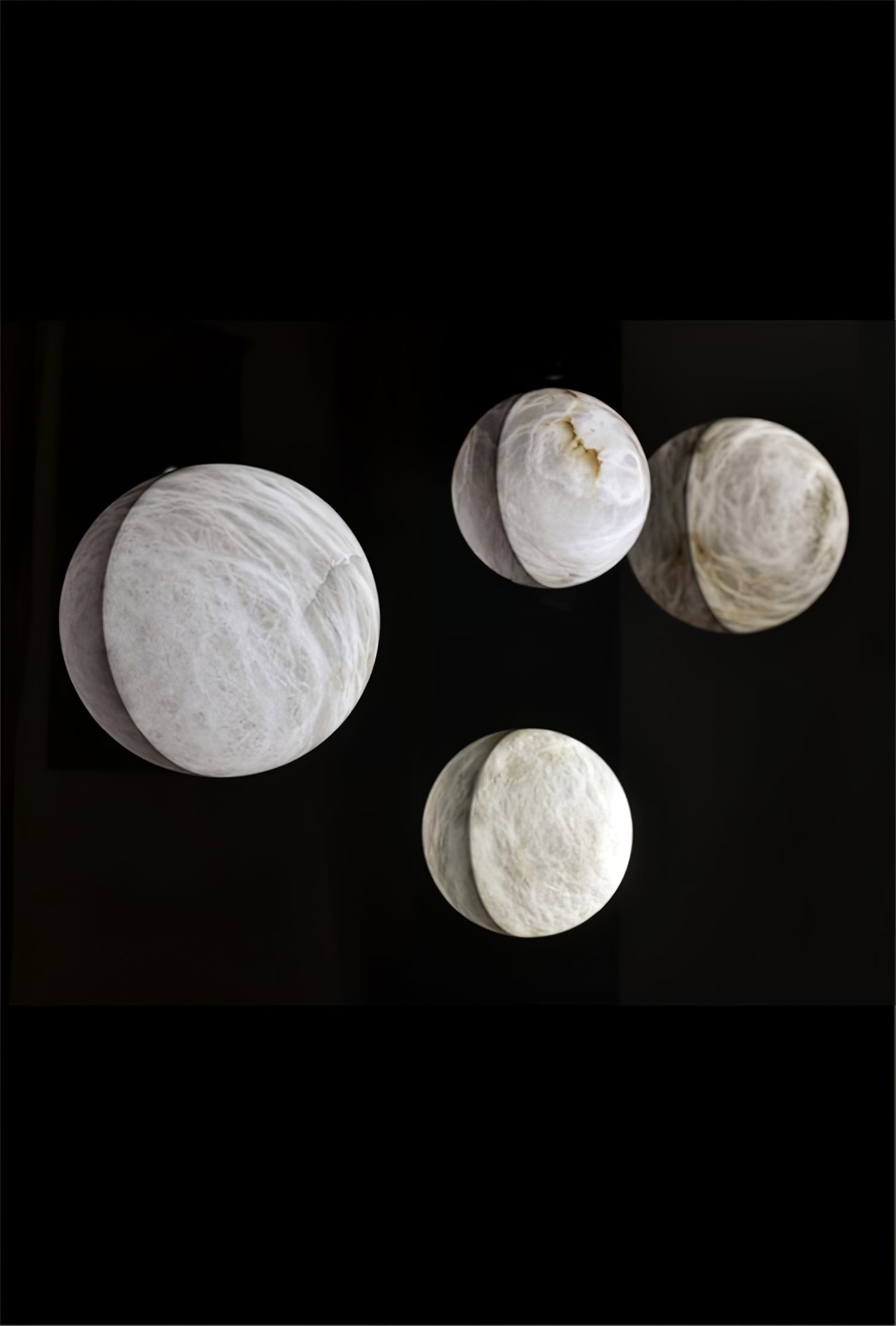 Lyra Modern Alabaster Wall Light - Neutralighting