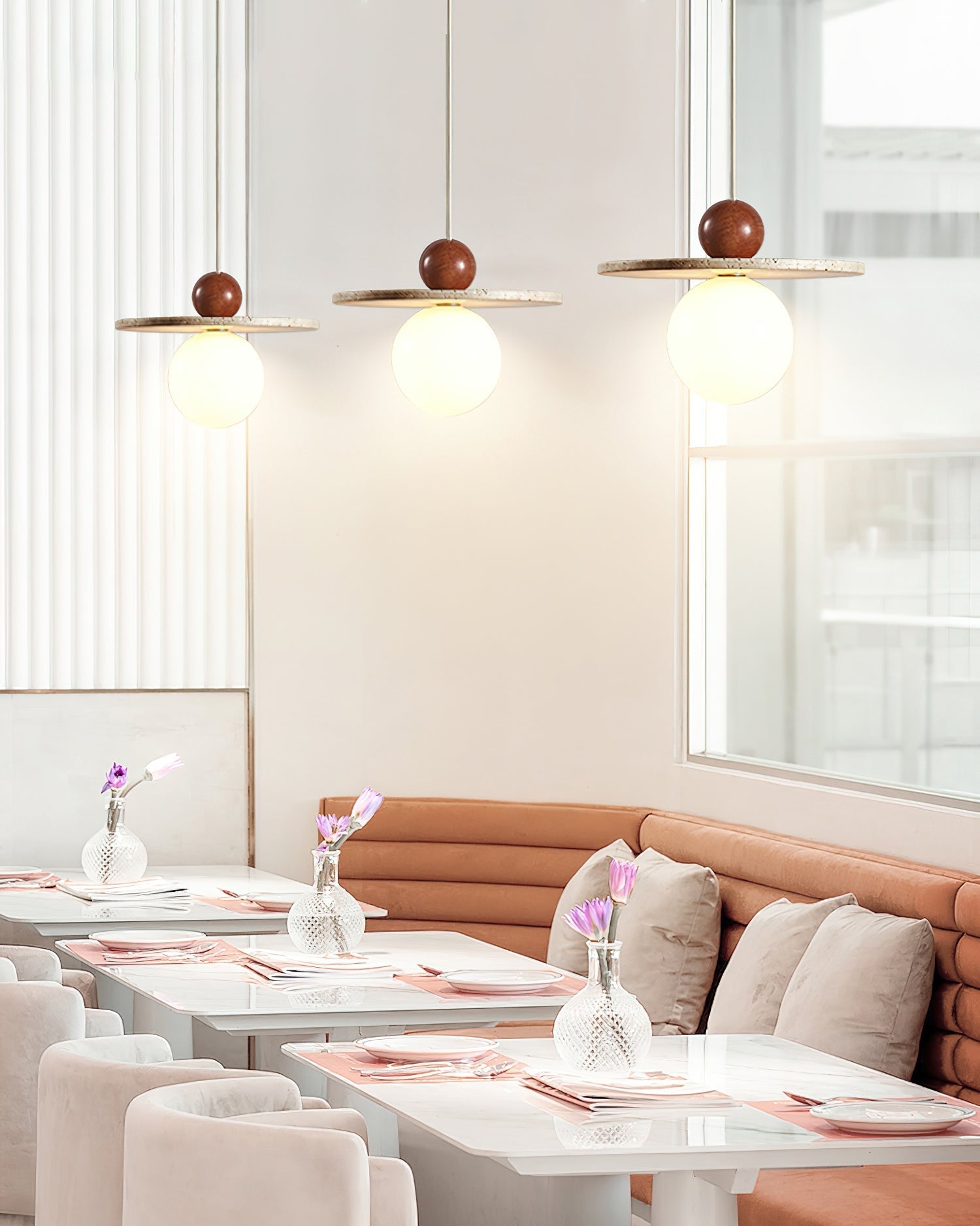 Marcio Pendant Light Travertine - Neutralighting