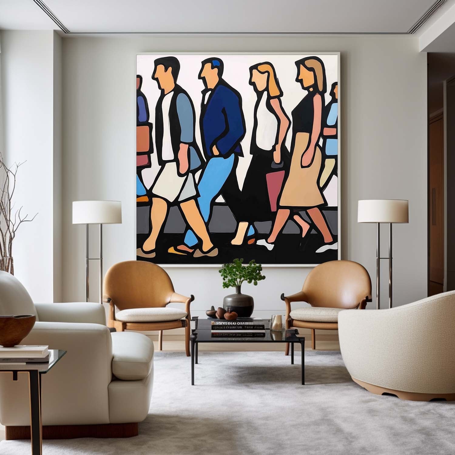 Modern Pop Painting ABAS296 - Neutralighting