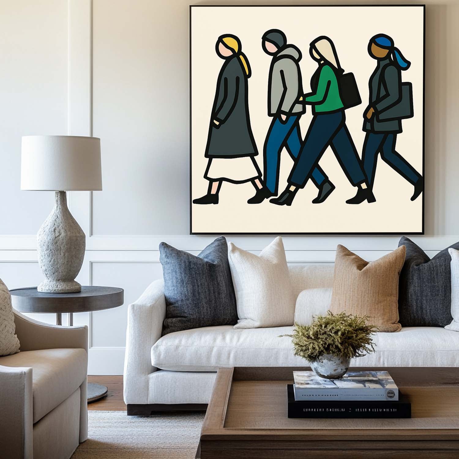 Modern Pop Painting ABAS295 - Neutralighting