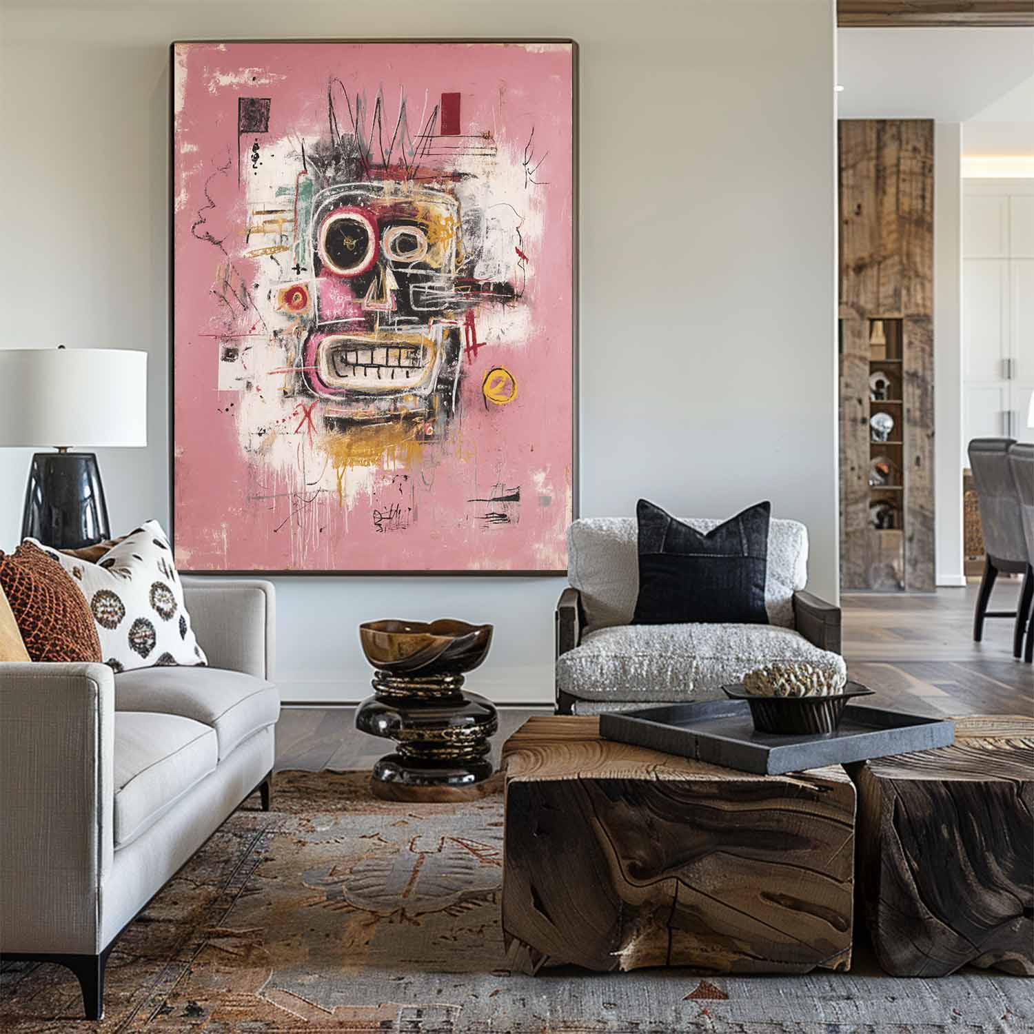 Modern Graffiti Painting ABAV599 - Neutralighting