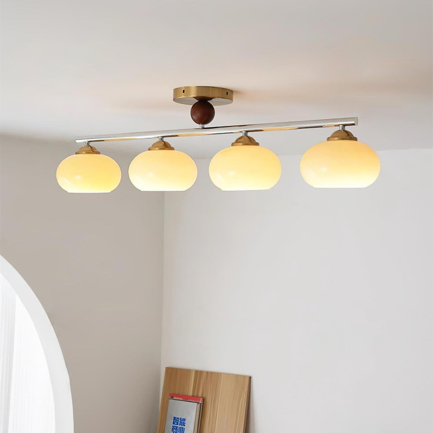 Charlotte Modern Glass Ceiling Light - Neutralighting