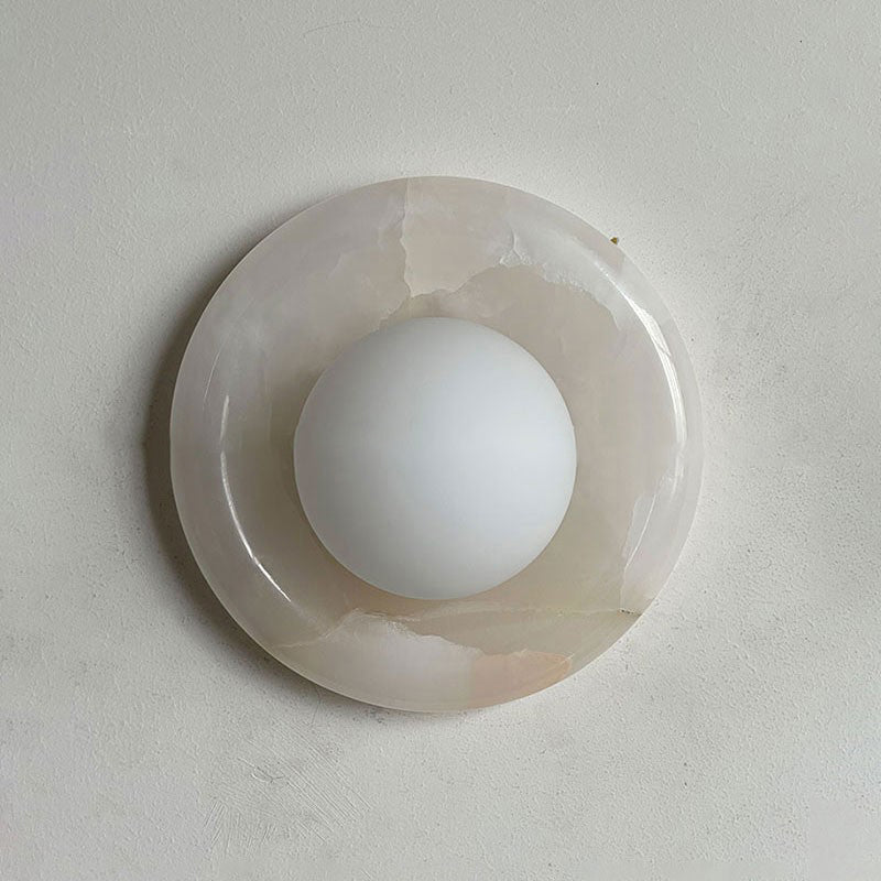 Avi Marble Indoor Wall Sconce - Neutralighting