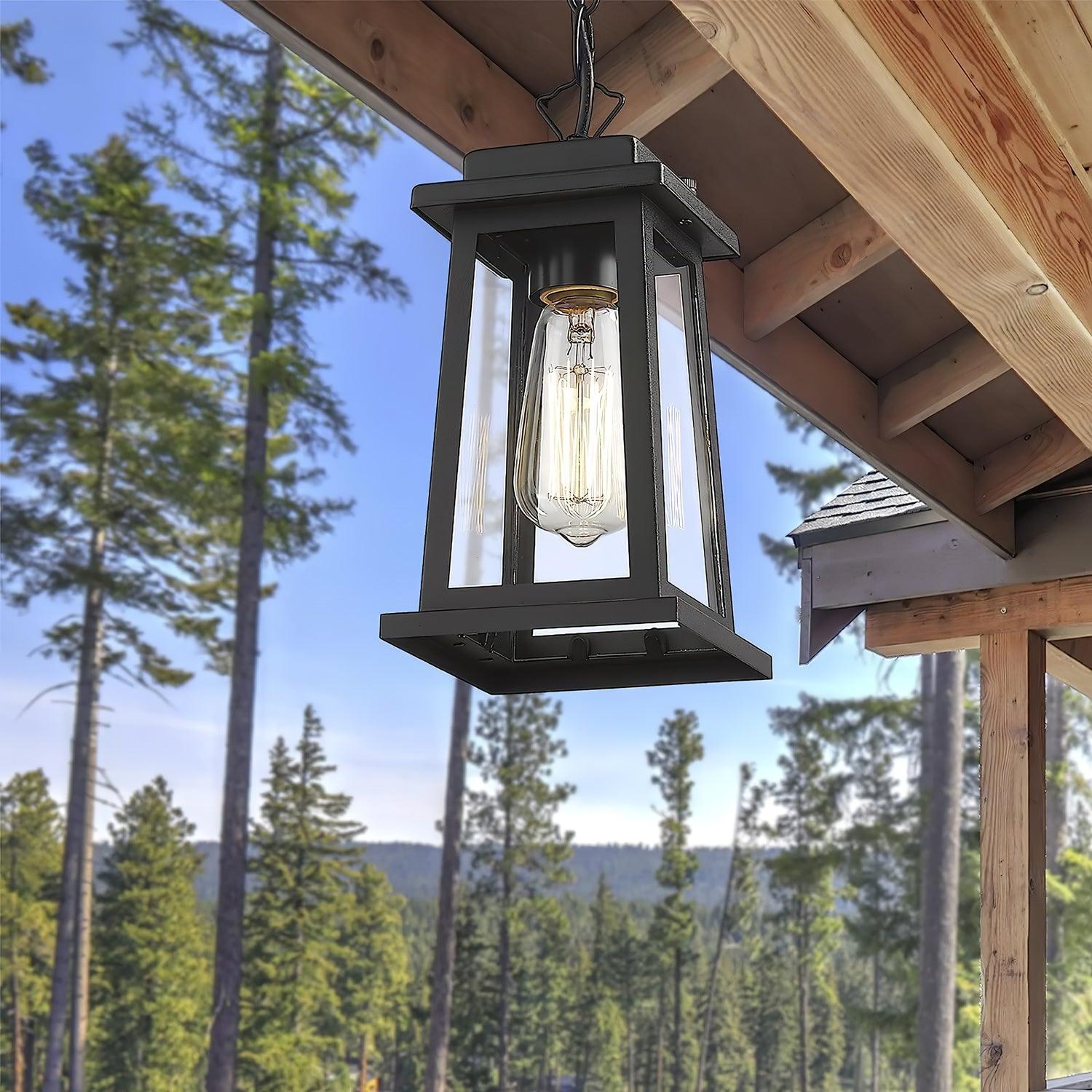 Ray Outdoor Lantern Pendant Light - Neutralighting