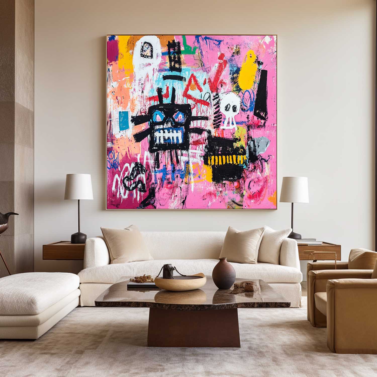 Modern Abstract Painting ABAS292 - Neutralighting