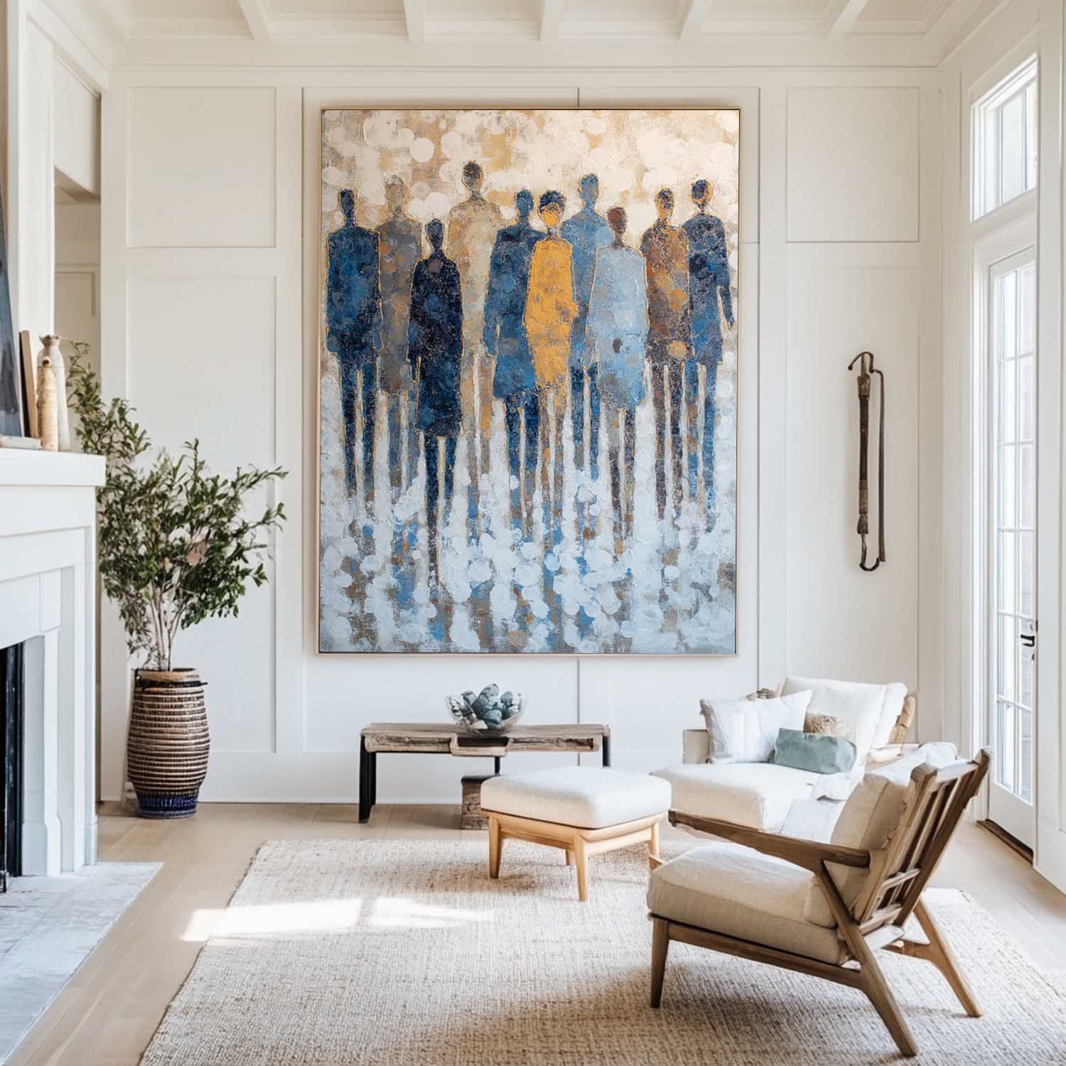 Modern Minimalist Painting ABAV604 - Neutralighting